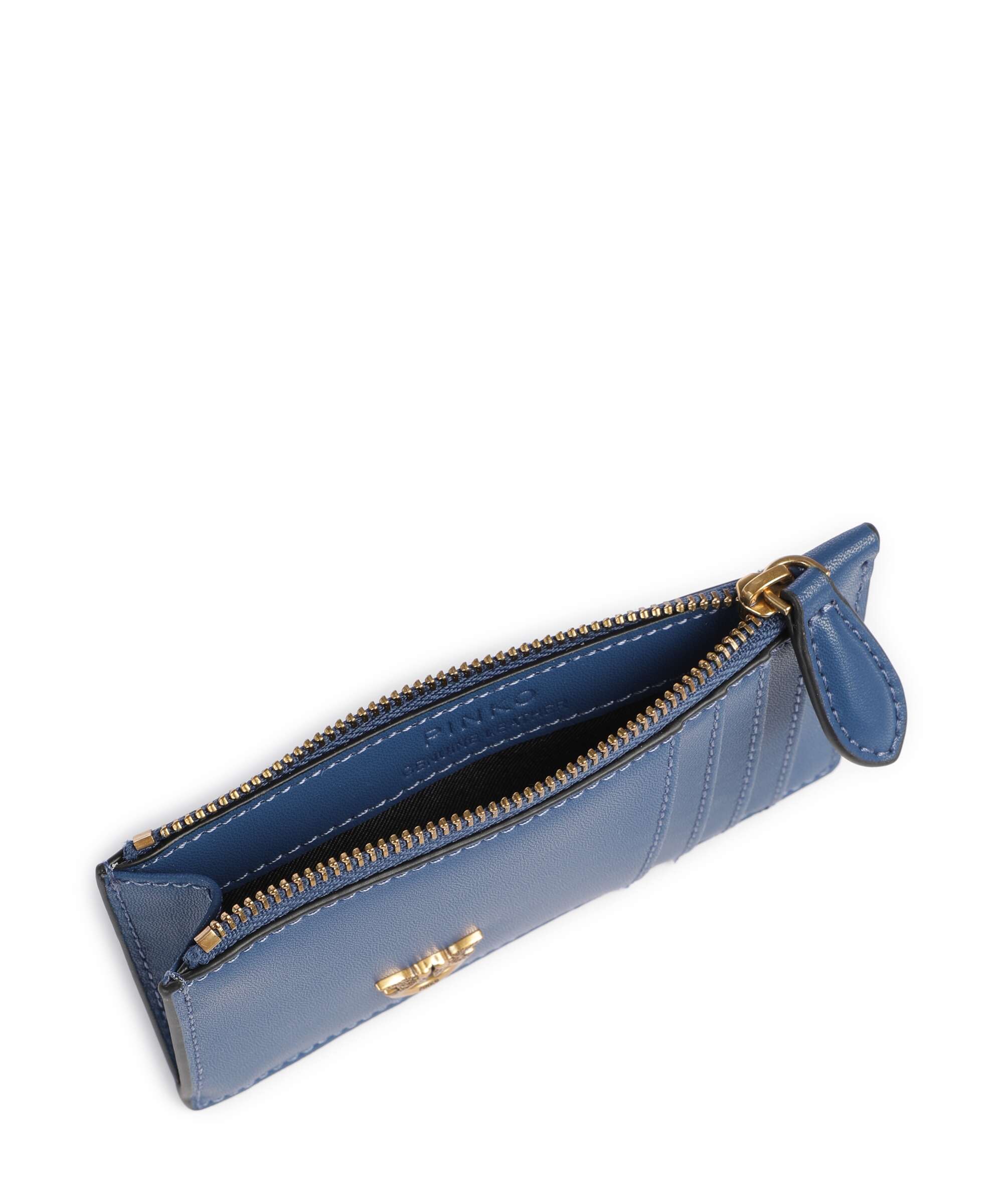 Pinko Airone Etui na karty kredytowe vero blu marino/antique gold - Image 4