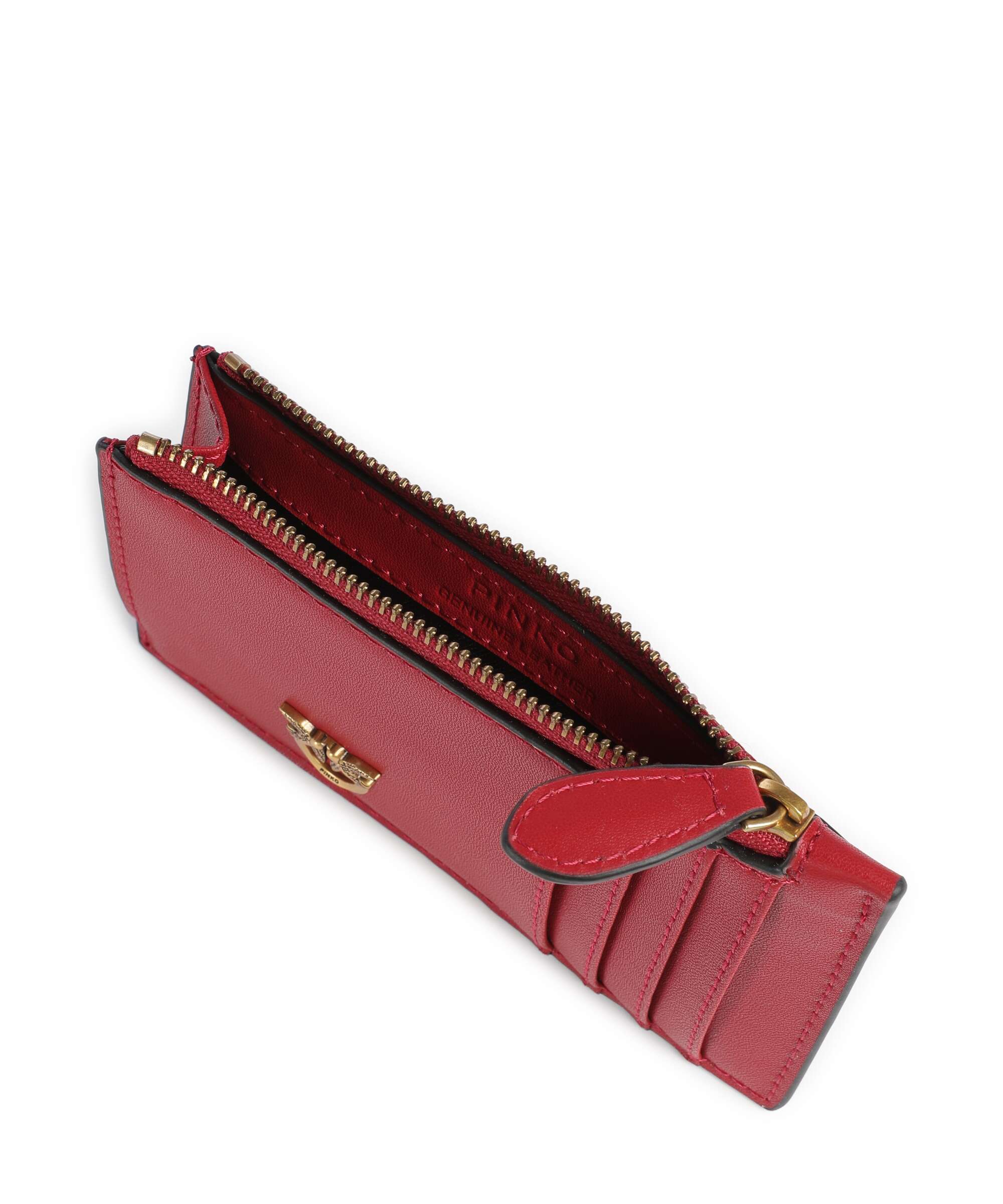 Pinko Airone Etui na karty kredytowe rosso rio/antique gold - Image 4