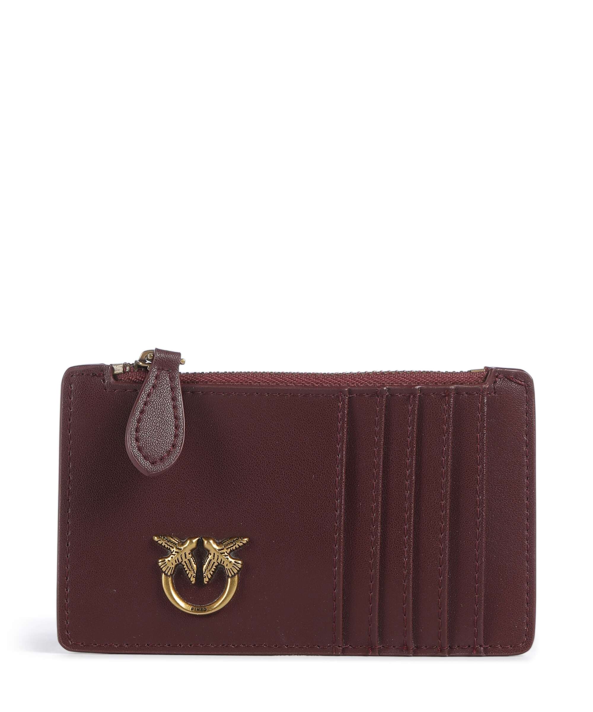 Pinko Airone Etui na karty kredytowe ribes intenso/antique gold