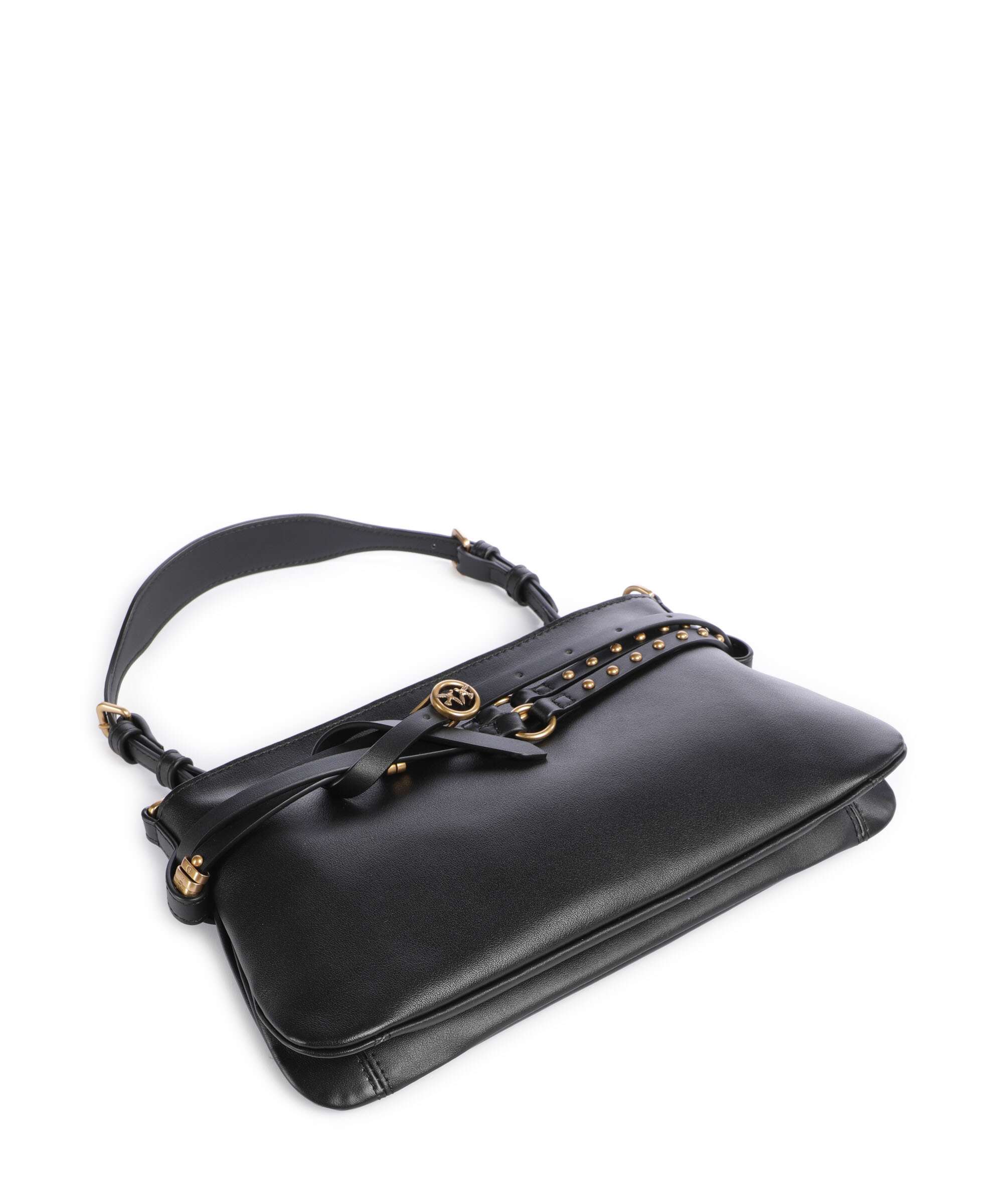 Pinko Belt Mini Torba na ramię nero/antique gold - Image 6
