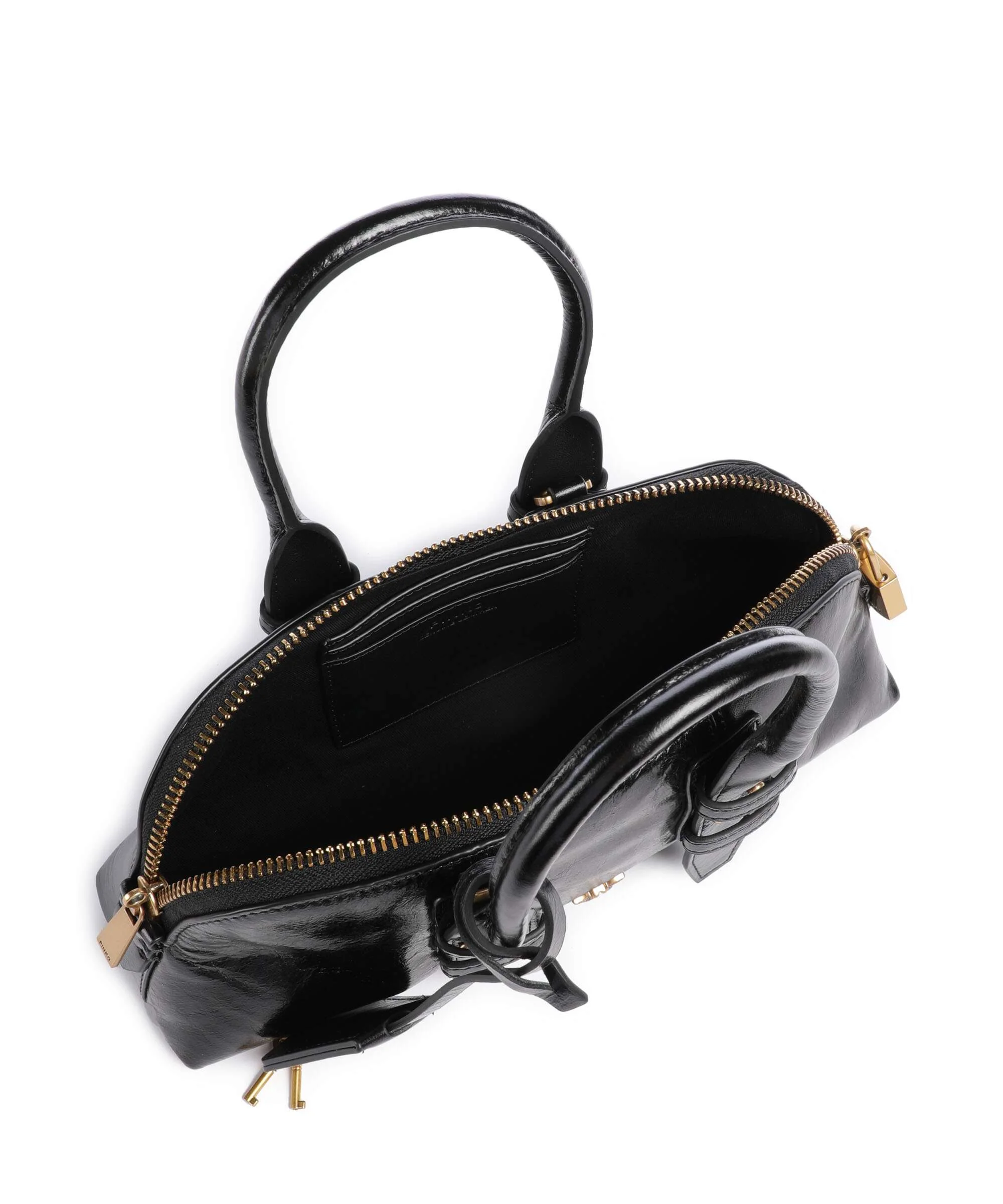 Pinko Bowling Horizontal Torebka nero/antique gold - Image 6
