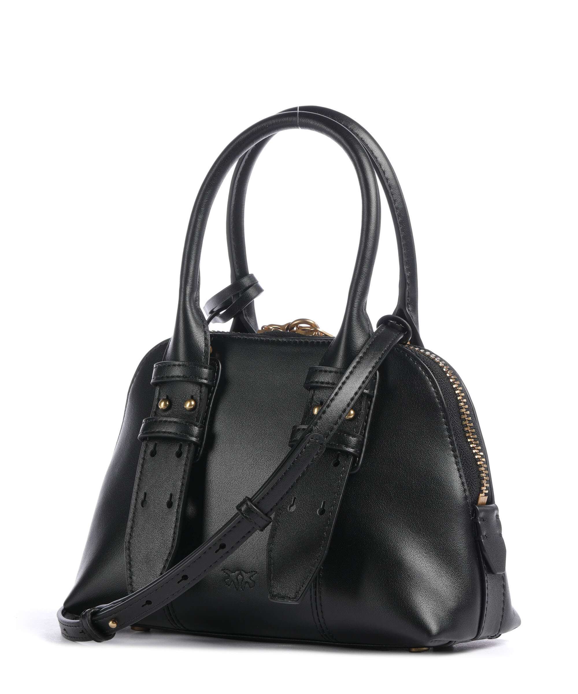 Pinko Bowling Mini Torebka nero/antique gold - Image 2