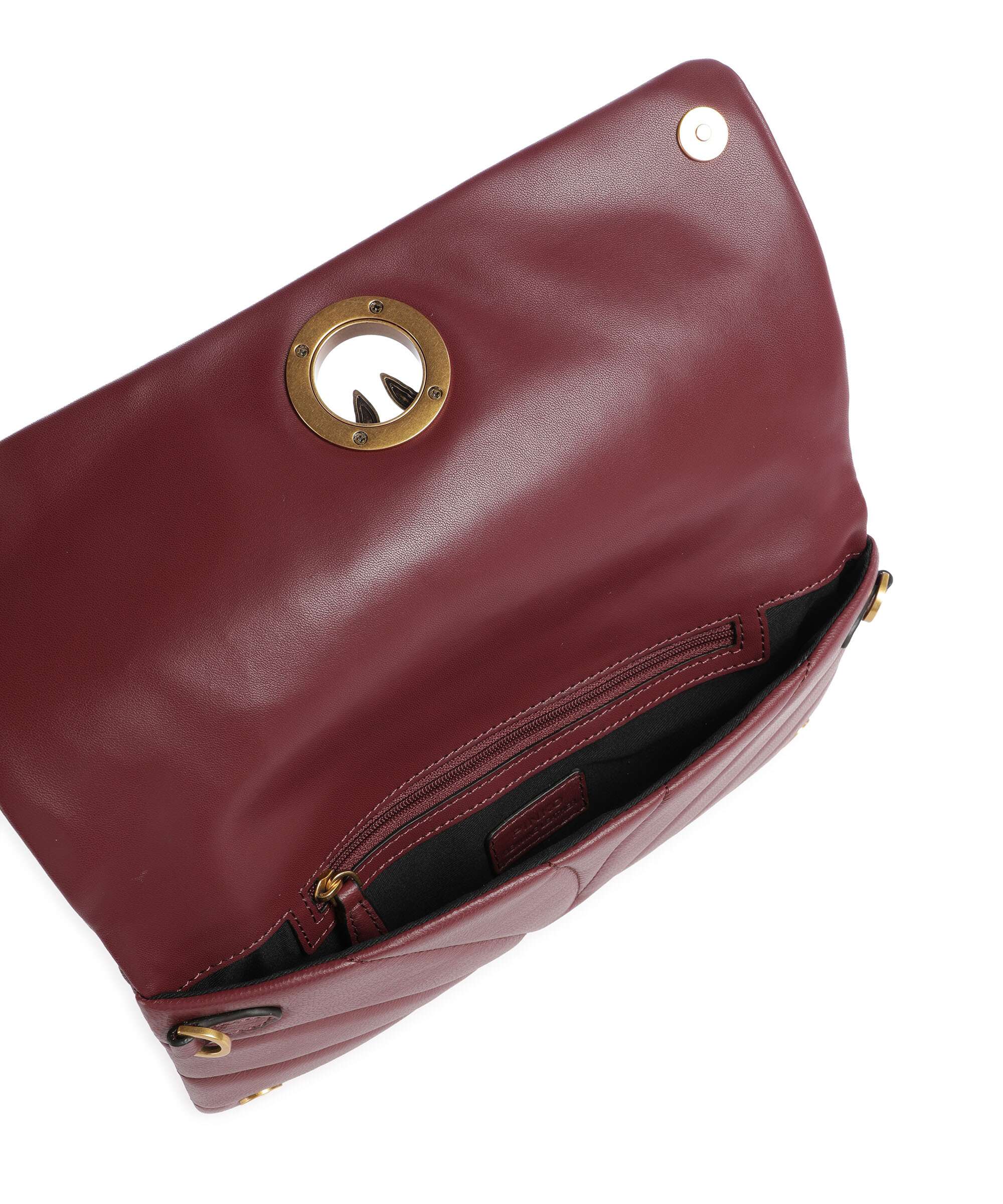 Pinko Click Horizontal Classic Torba przez ramię ribes intenso/antique gold - Image 5