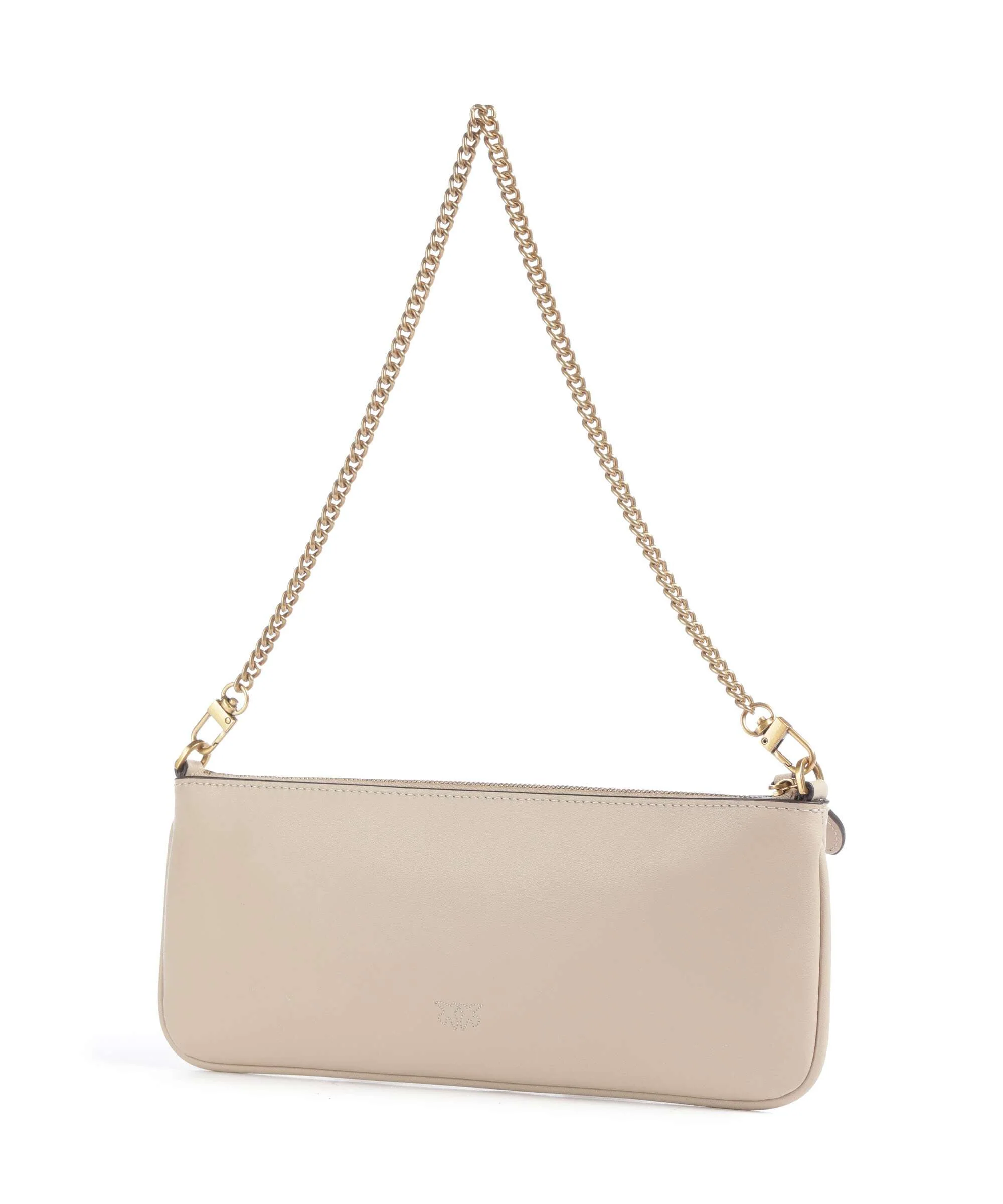 Pinko Flat Horizontal Torba na ramię beige/grigio fumo/antique gold - Image 2