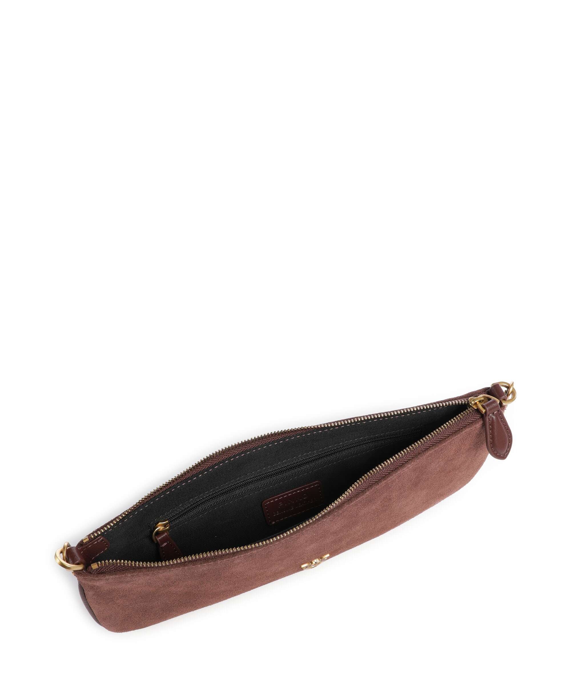 Pinko Flat Horizontal Torba na ramię castano intenso/antique gold - Image 6
