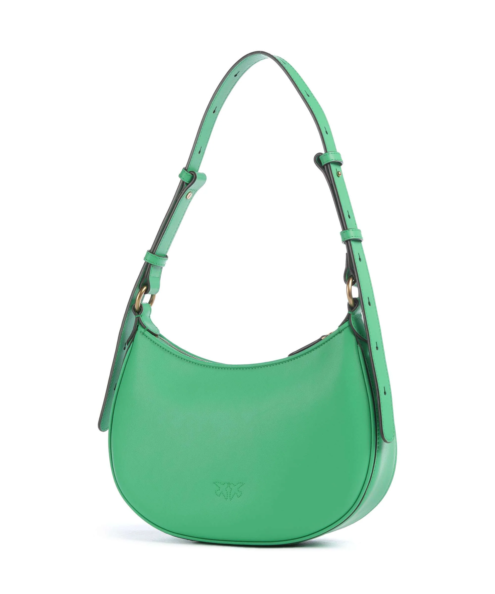 Pinko Half Moon Mini Torba na ramię verde isola/antique gold - Image 2