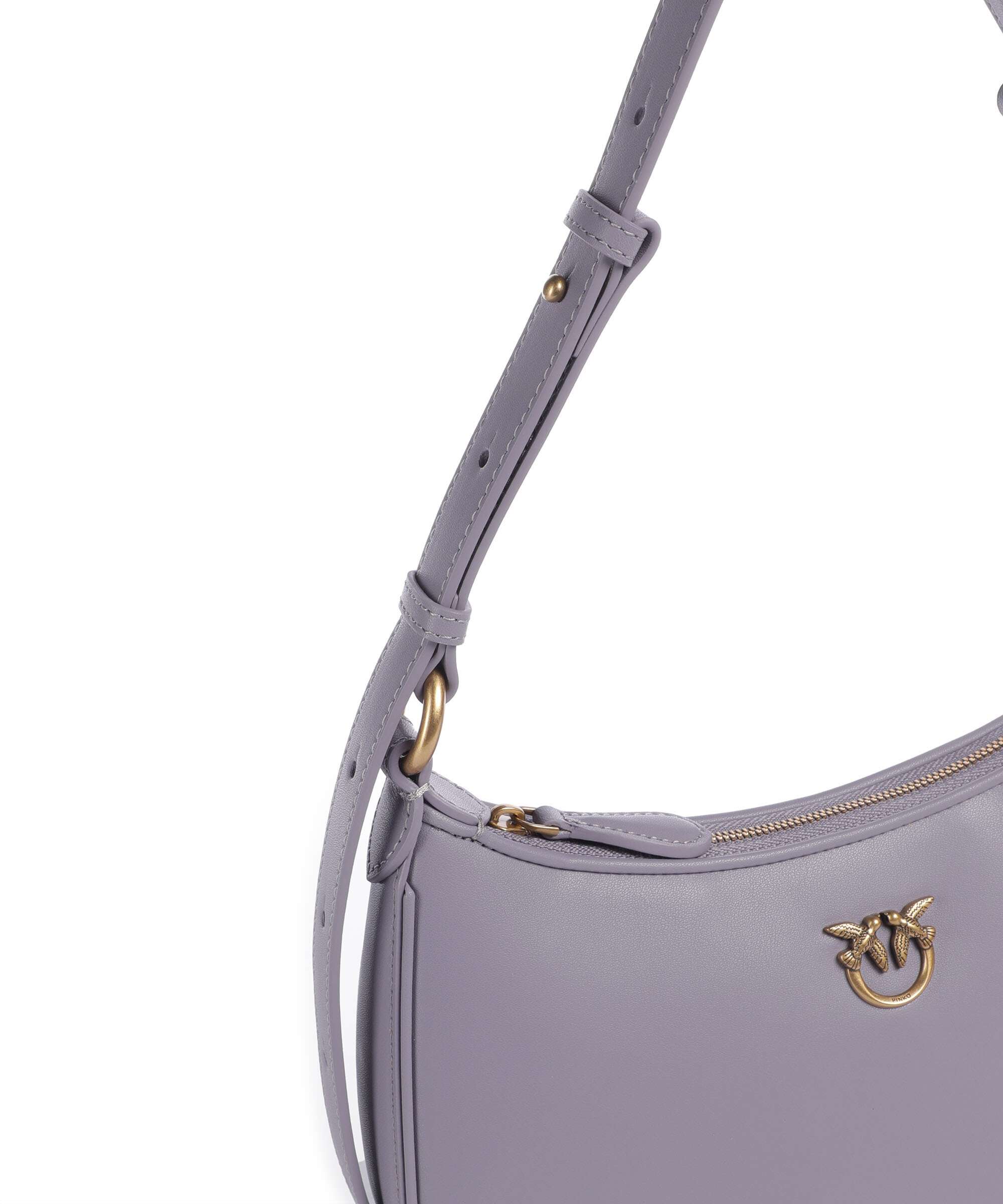 Pinko Half Moon Mini Torba na ramię cenerre viola/antique gold - Image 4