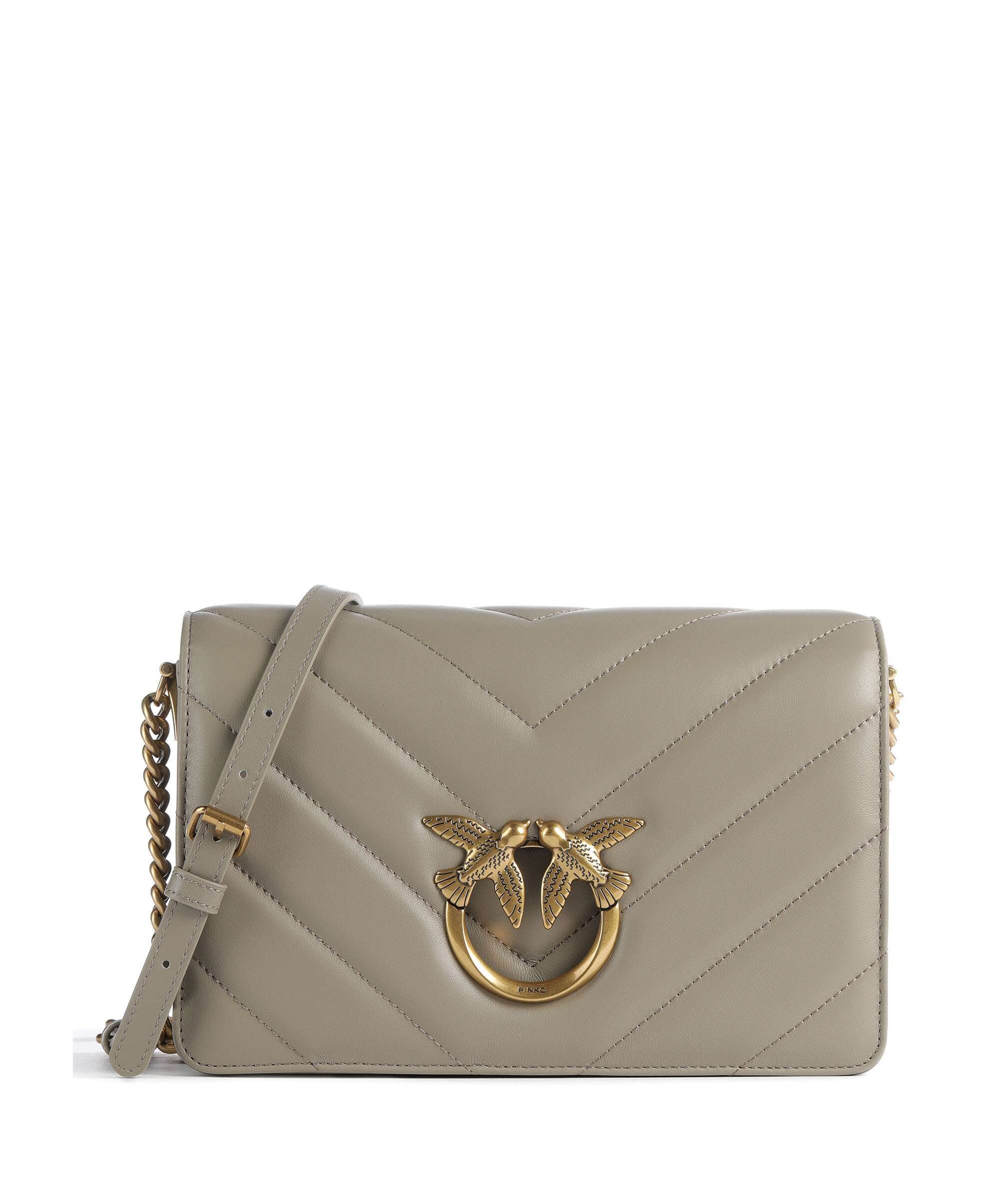 Pinko Love Click Classic Torba przez ramię noce/antique gold