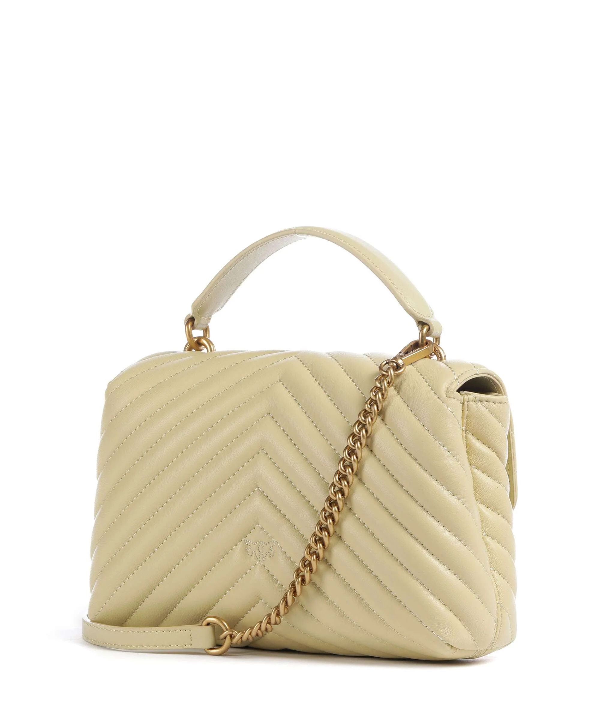Pinko Love Lady Puff Mini Torebka giallo vaniglia/antique gold - Image 2