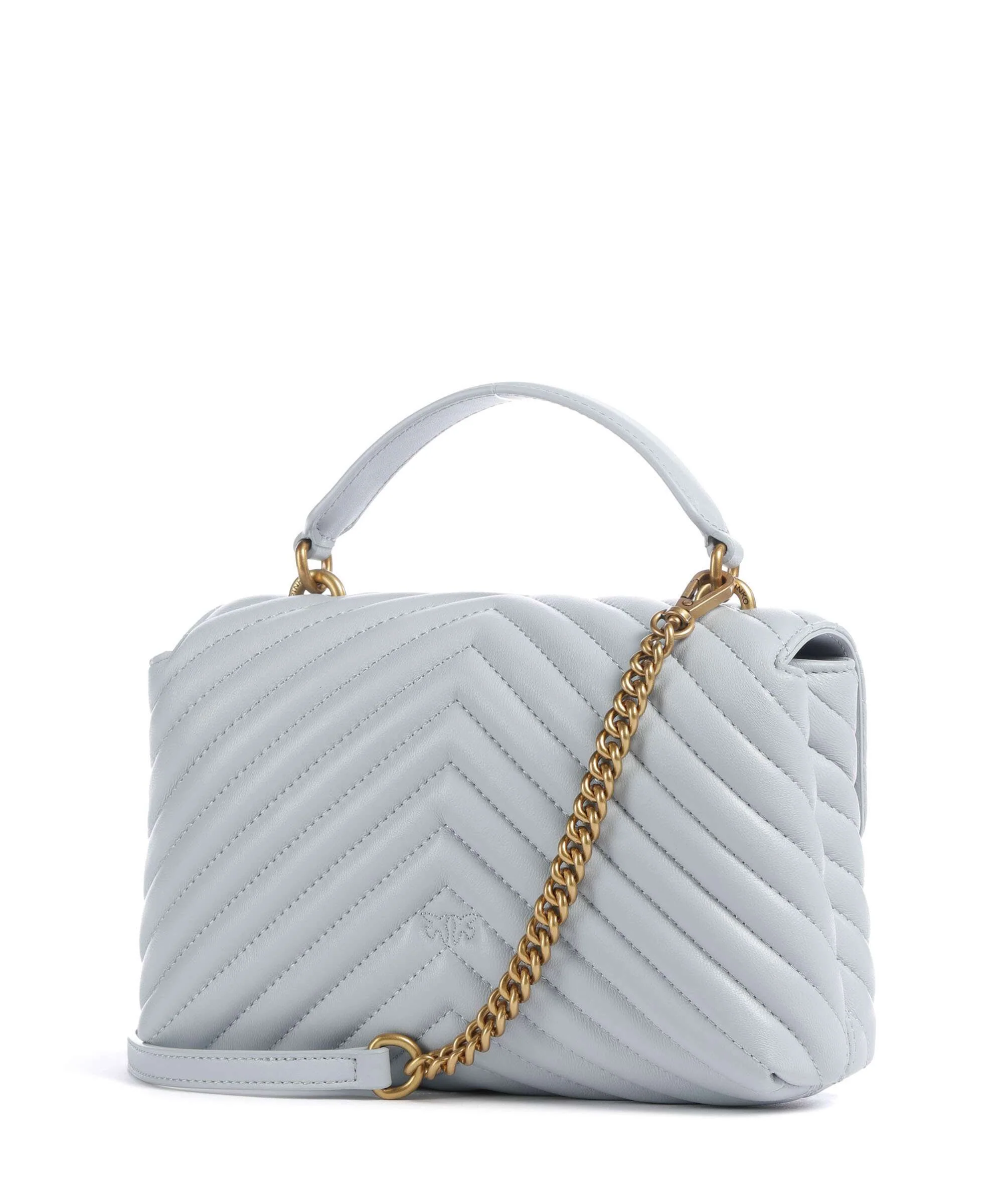 Pinko Love Lady Puff Mini Torebka azzurro celeste/antique gold - Image 2