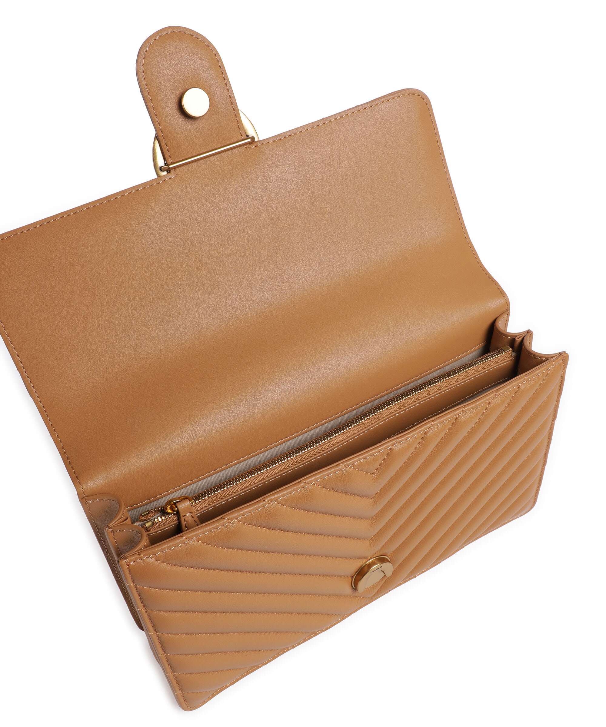 Pinko Love One Classic Torba na ramię torrone/antique gold - Image 7