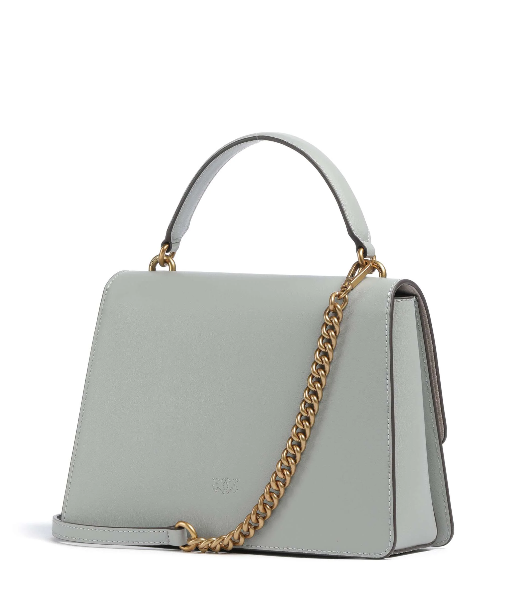 Pinko Love One Classic Torebka grigio perla/antique gold - Image 2