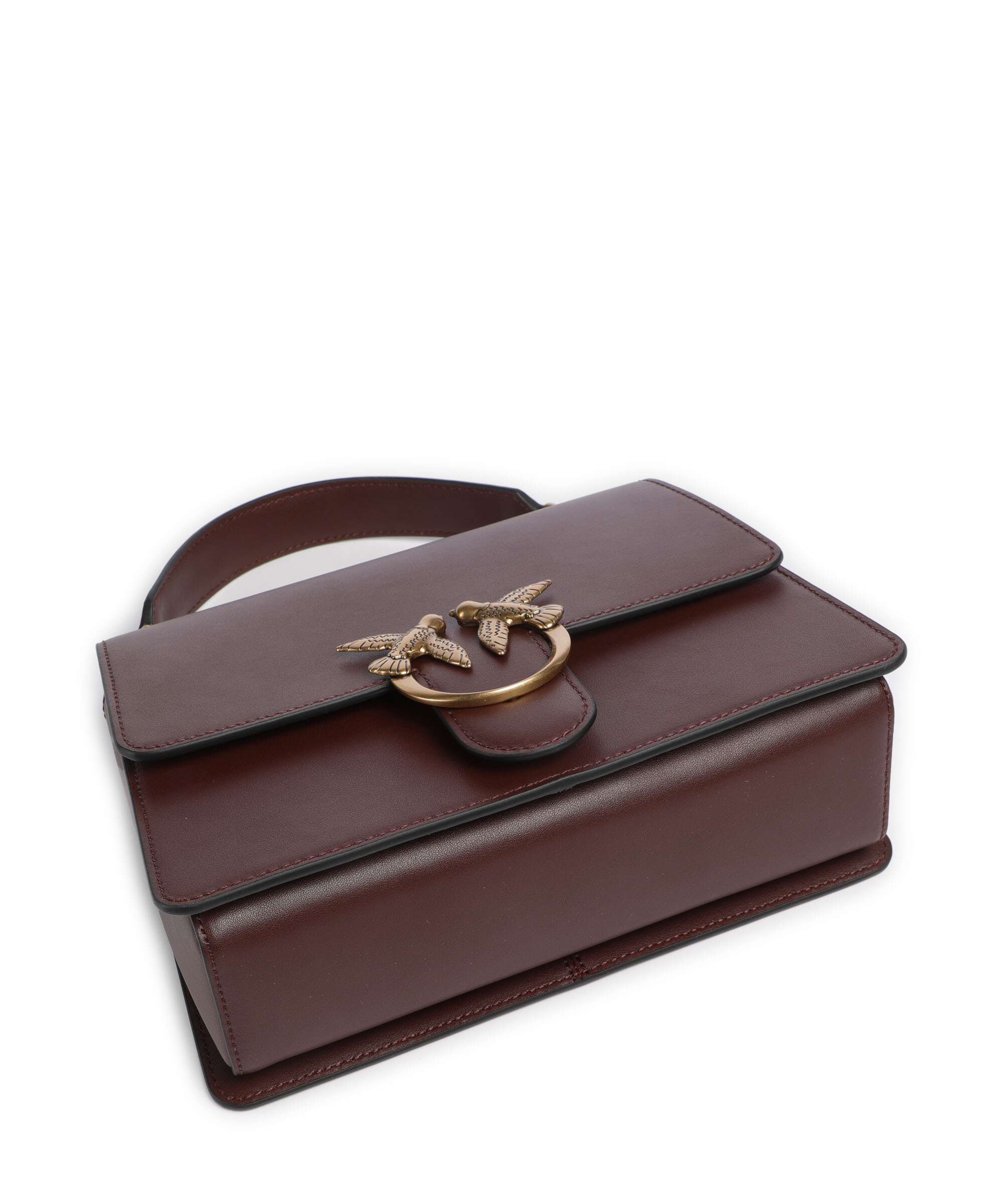 Pinko Love One Classic Torebka burgundy wine/antique gold - Image 5