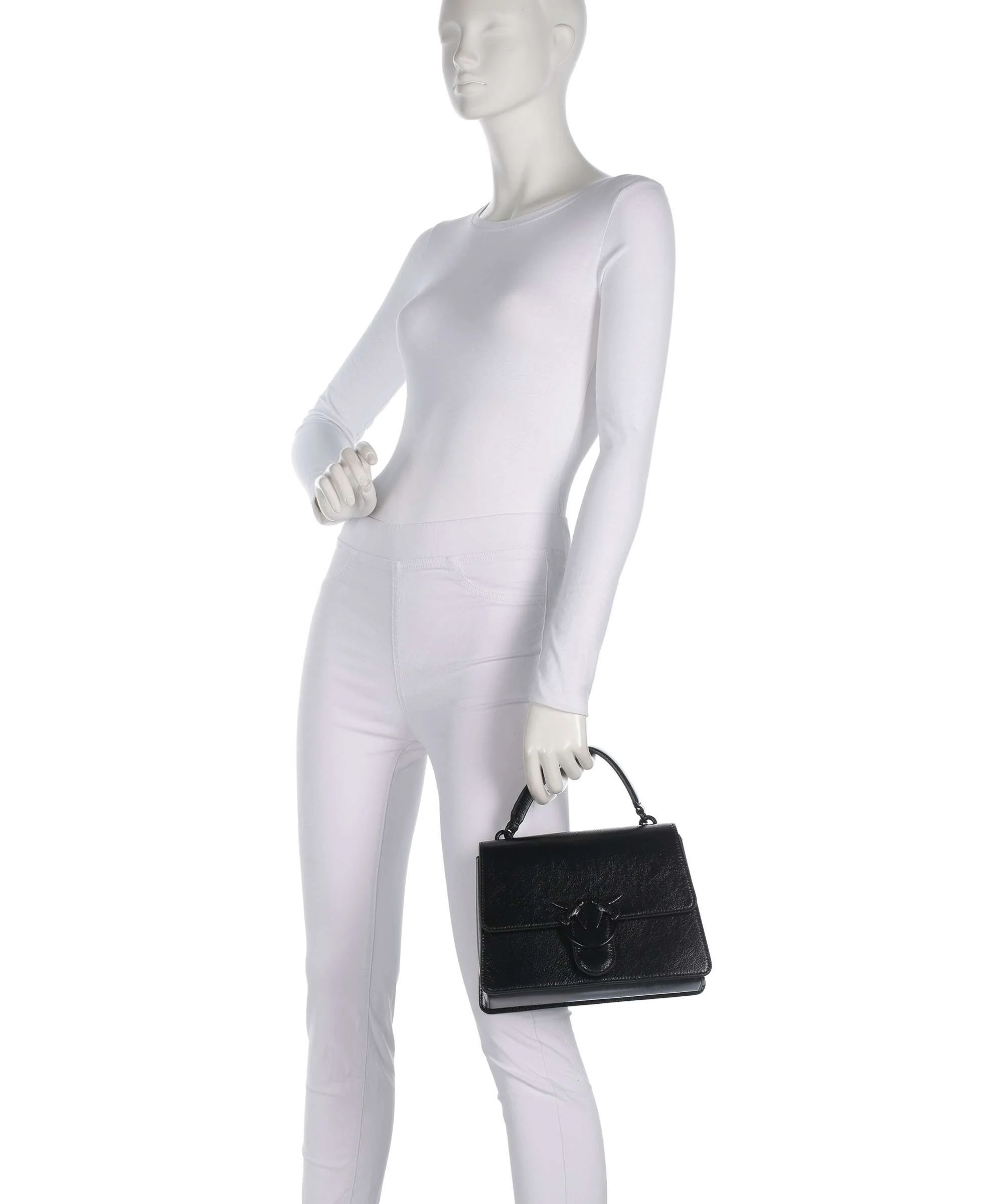 Pinko Love One Classic Torebka nero limousine block color - Image 3