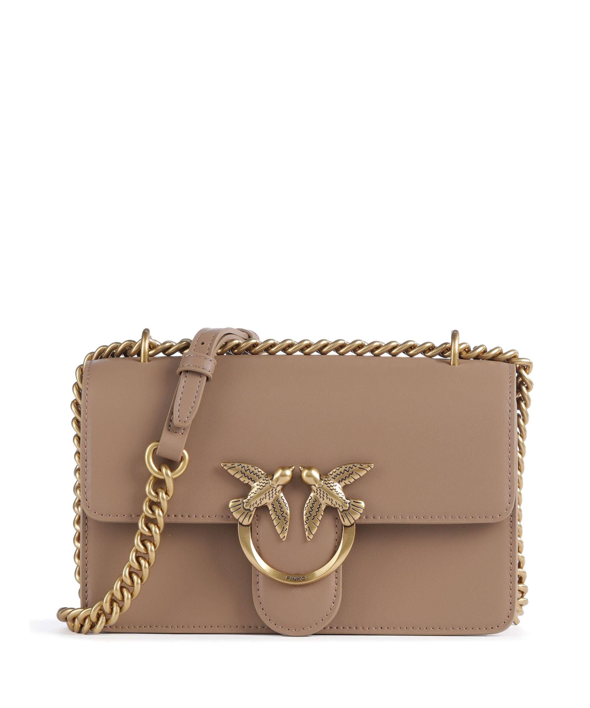Pinko Love One Mini Torba na ramię biscotto zenzero