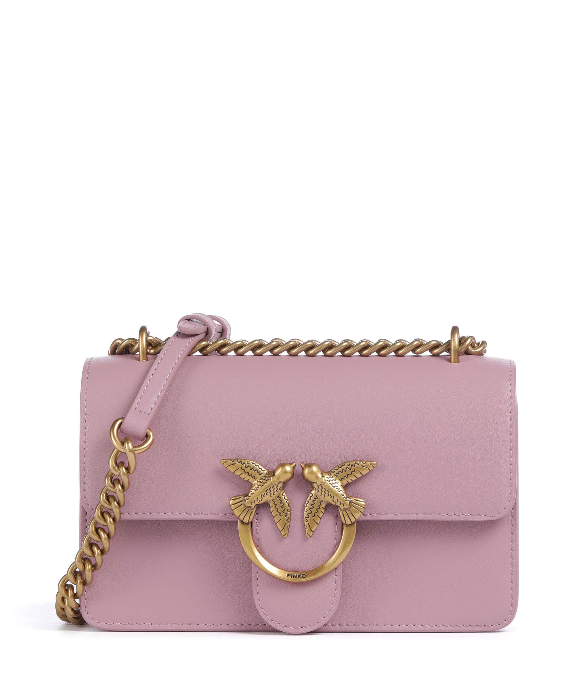 Pinko Love One Mini Torba na ramię viola/antique gold