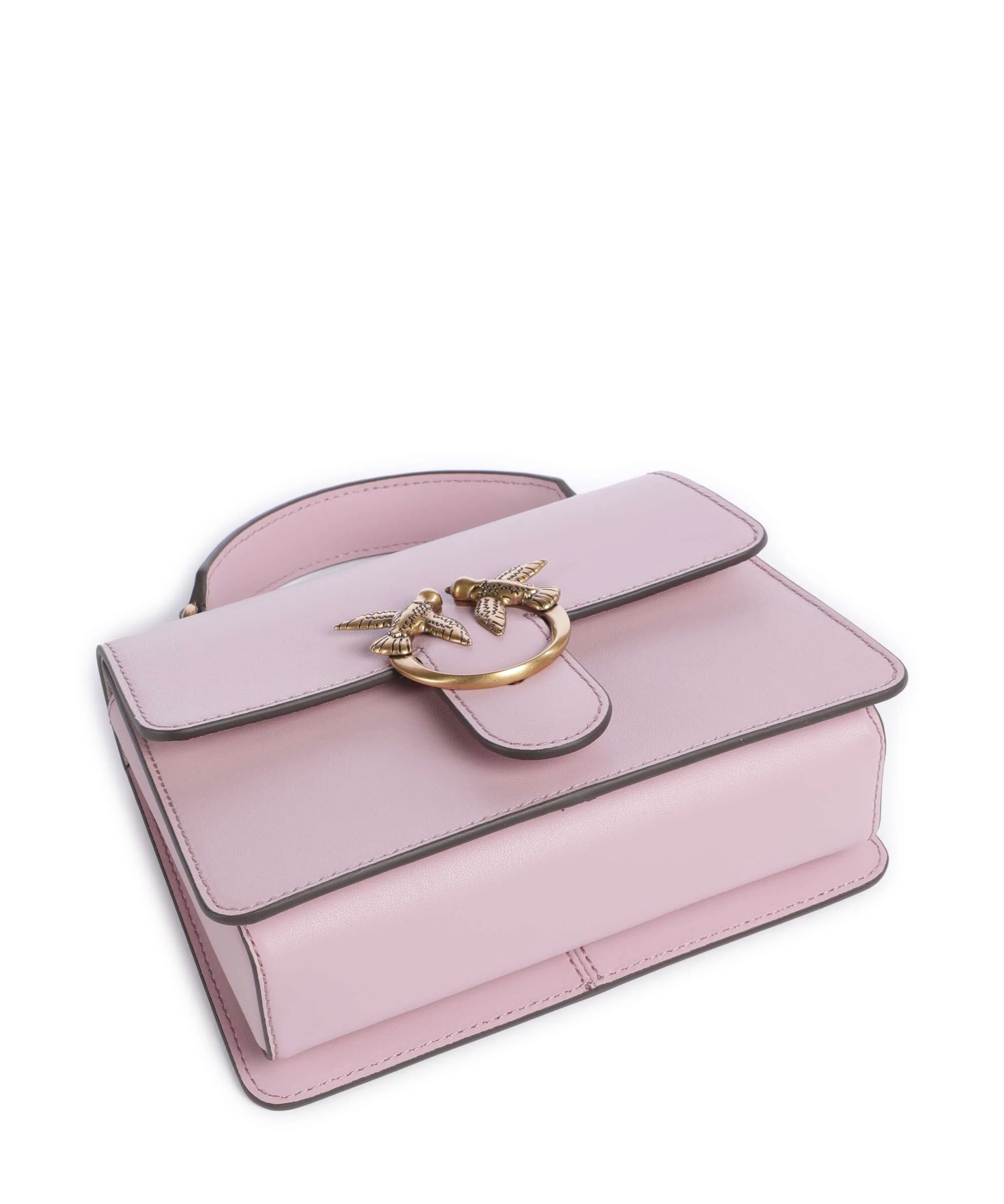 Pinko Love One Mini Torebka rosa chiaro/antique gold - Image 5