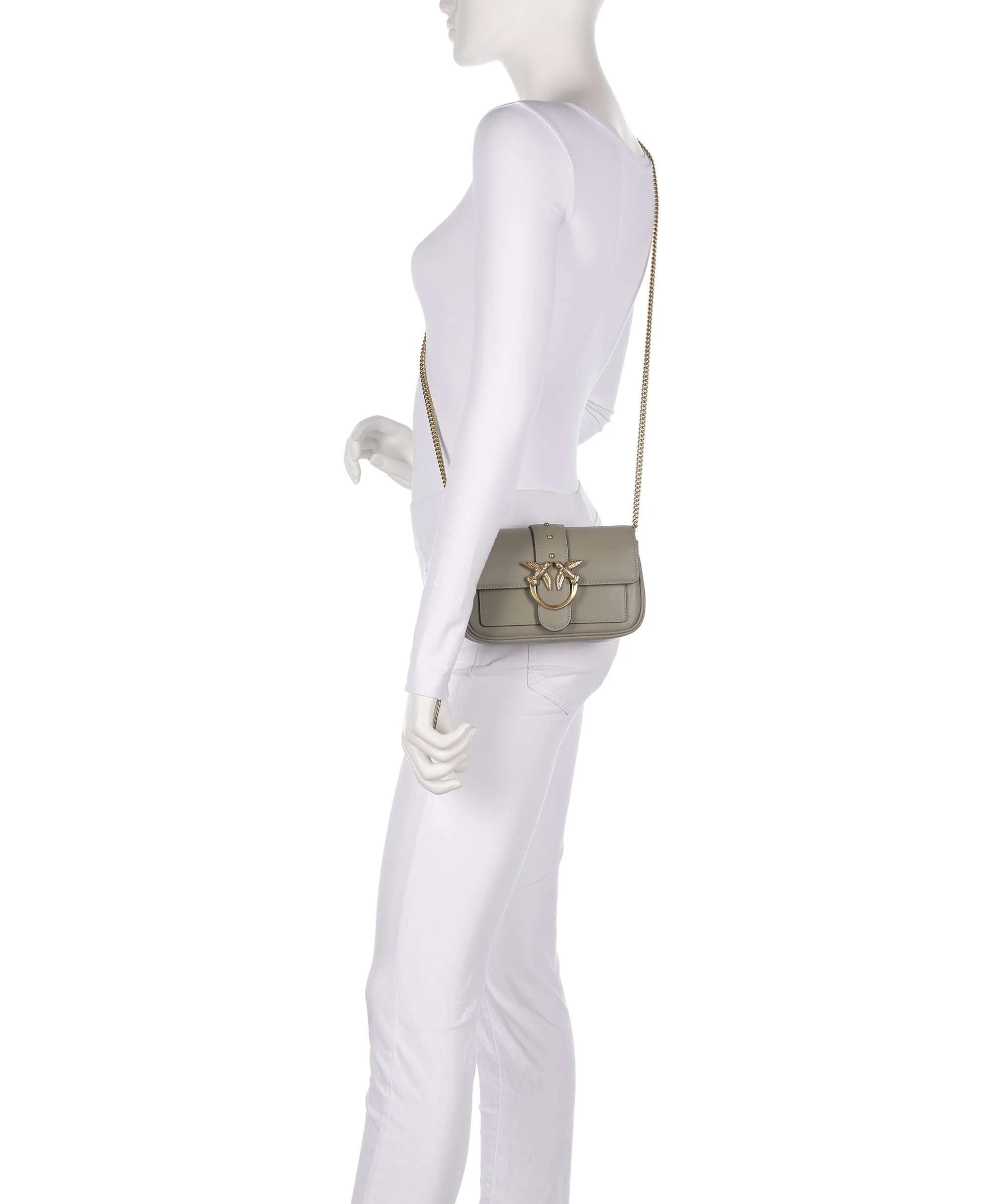 Pinko Love One Pocket Portfel noce/antique gold - Image 3
