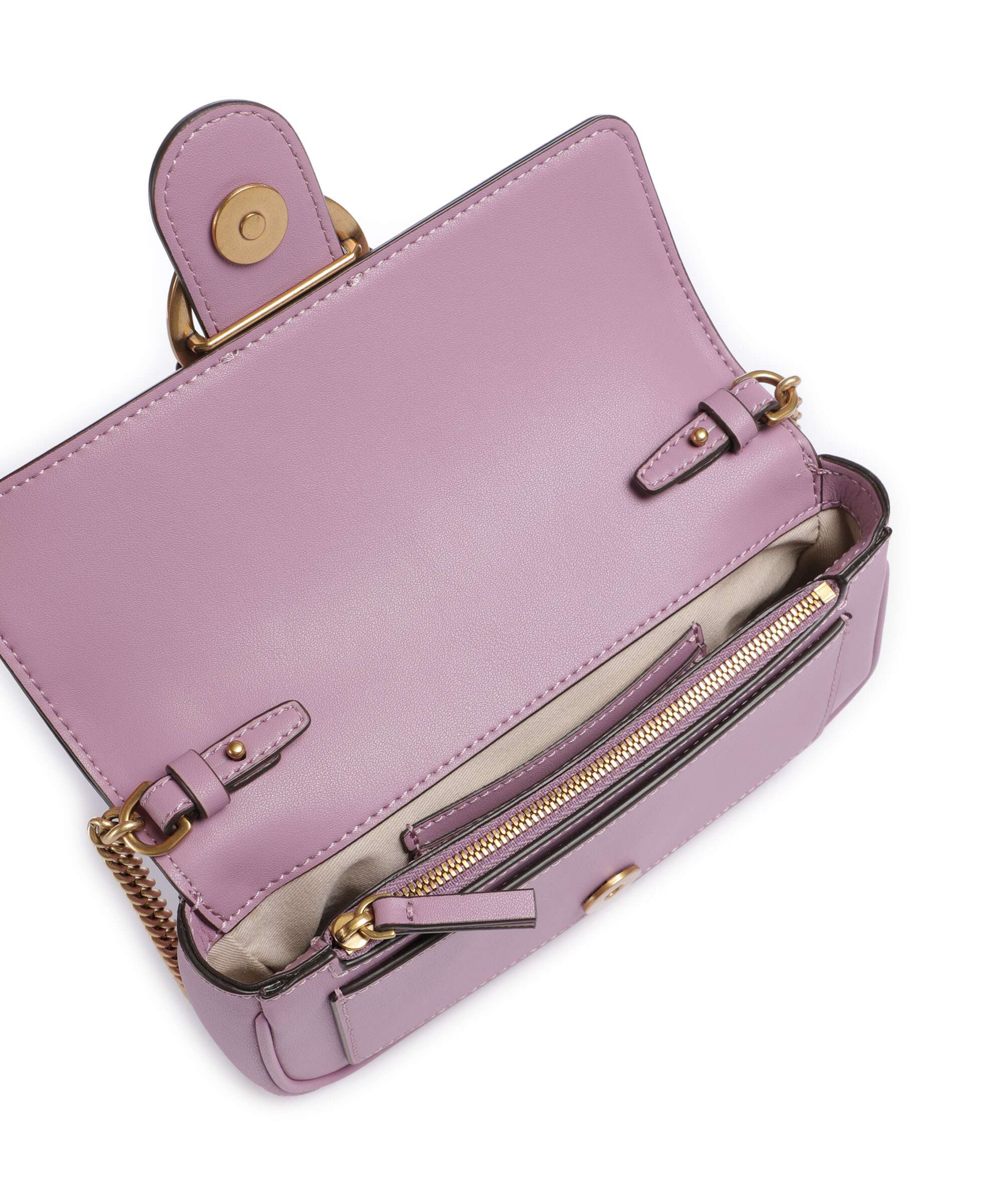Pinko Love One Pocket Portfel lilla/antique gold - Image 5