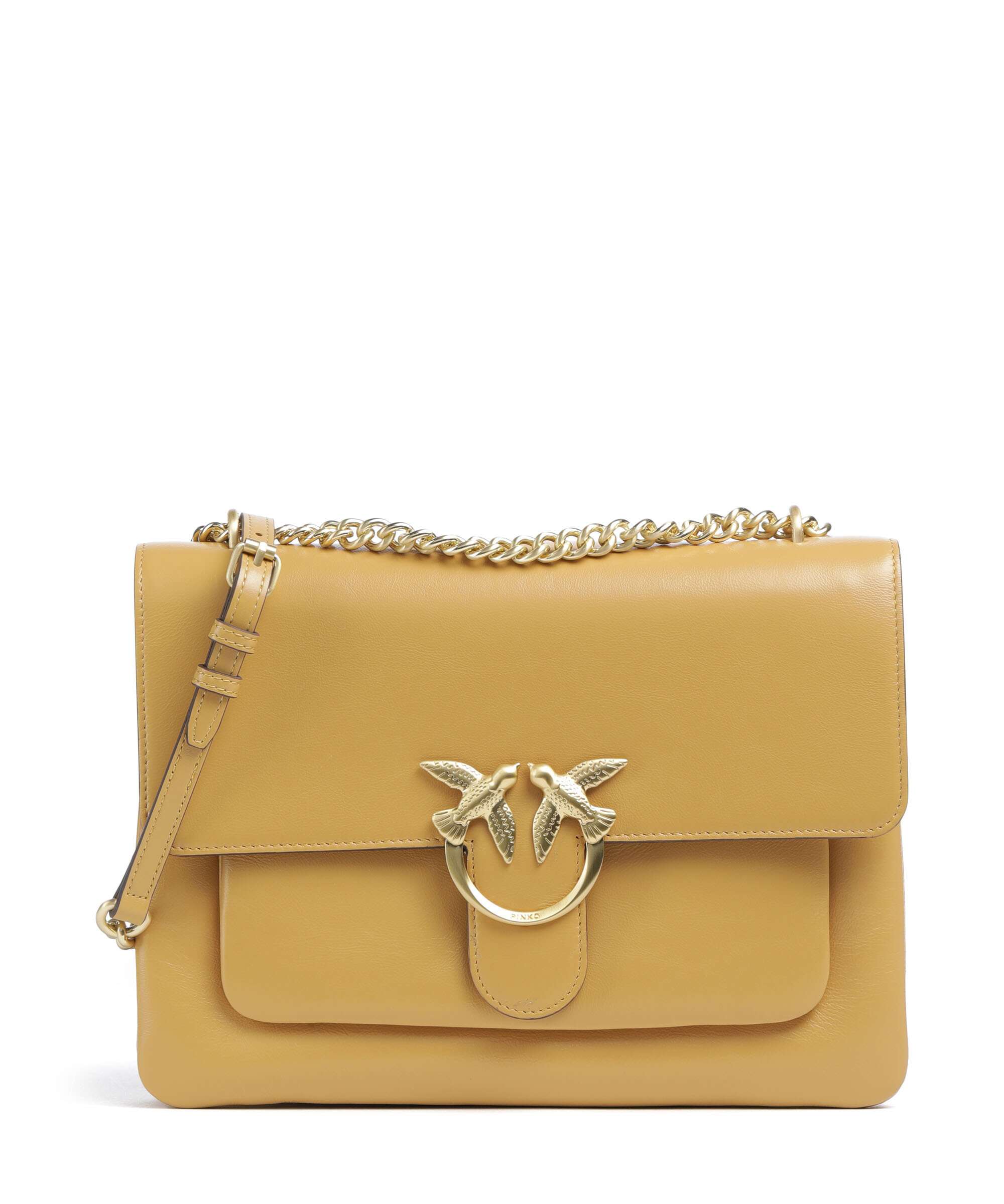 Pinko Love One Soft Big Torba na ramię torroncino/matt gold