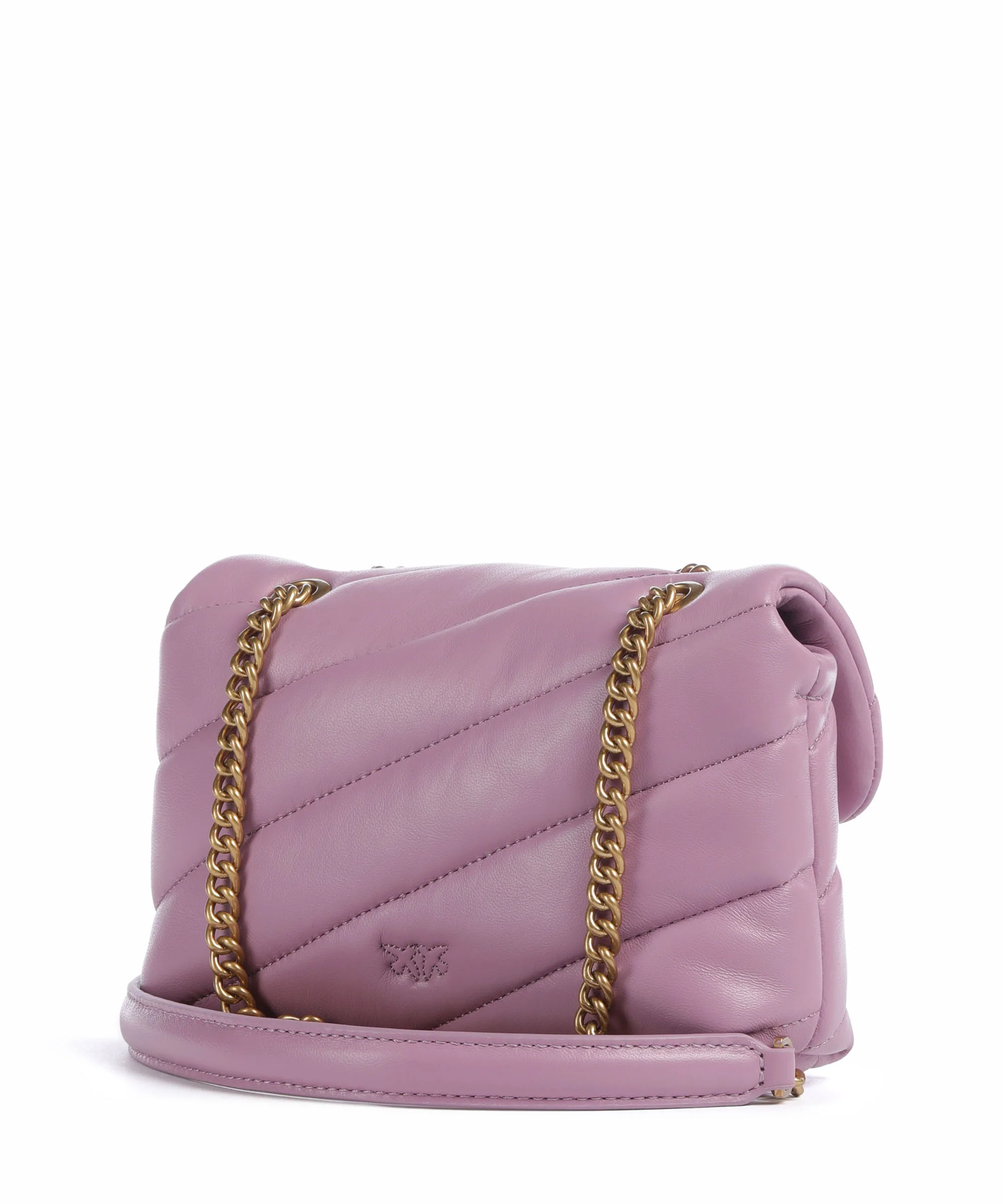 Pinko Love Puff Baby Torba na ramię lilla/antique gold - Image 2