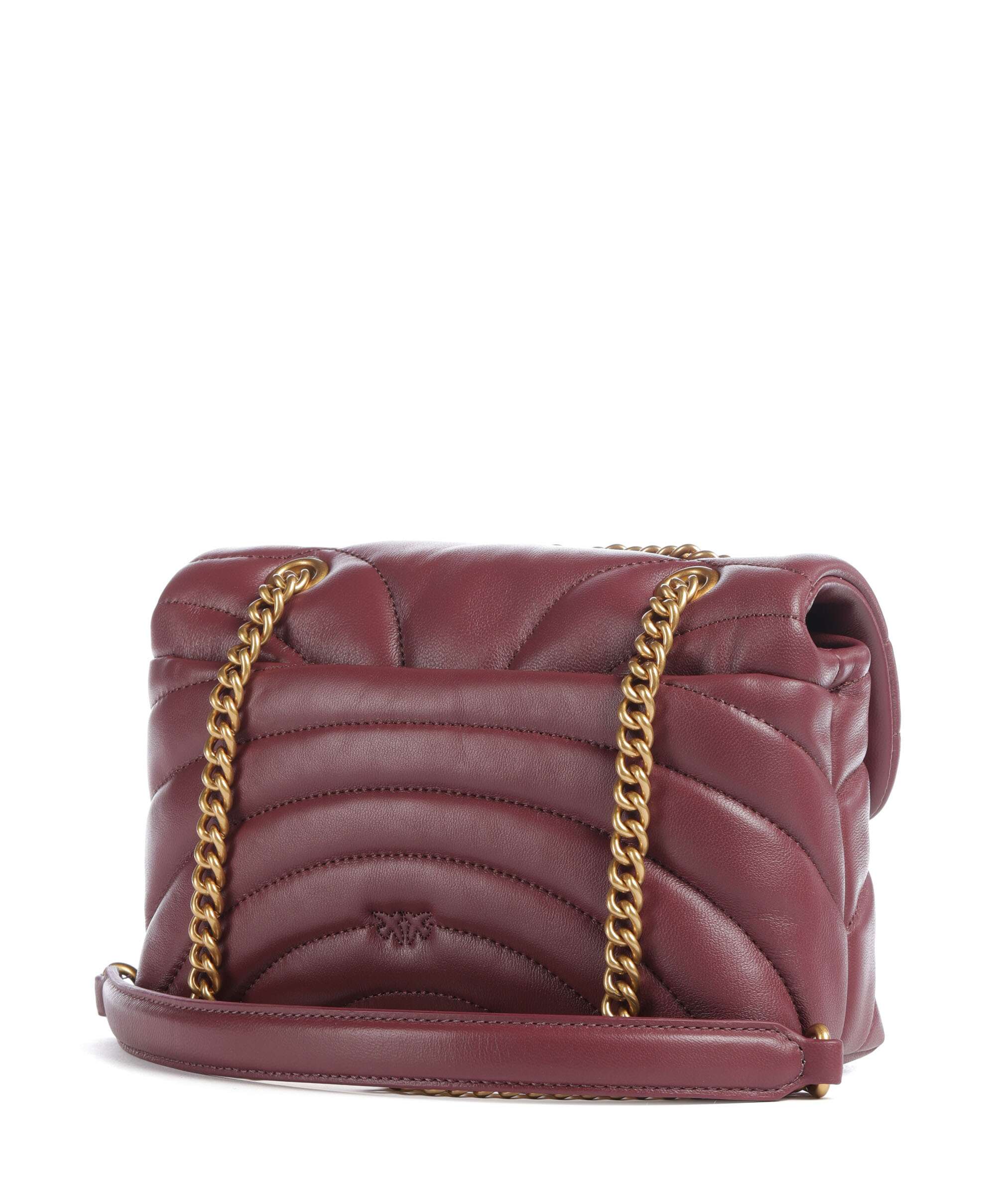 Pinko Love Puff Mini Torba na ramię ribes intenso/antique gold - Image 2
