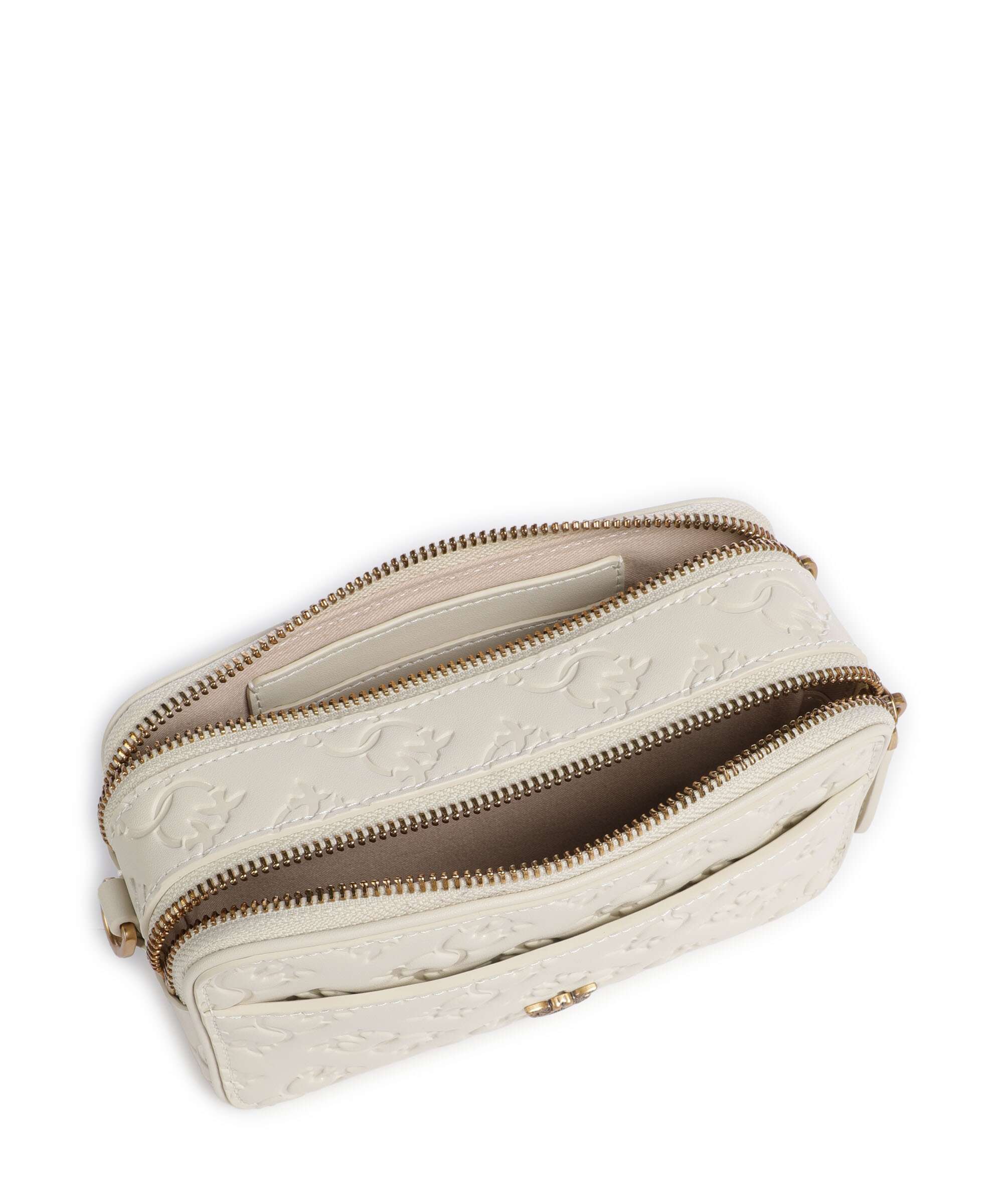 Pinko Mini Torba przez ramię bianco seta/antique gold - Image 6