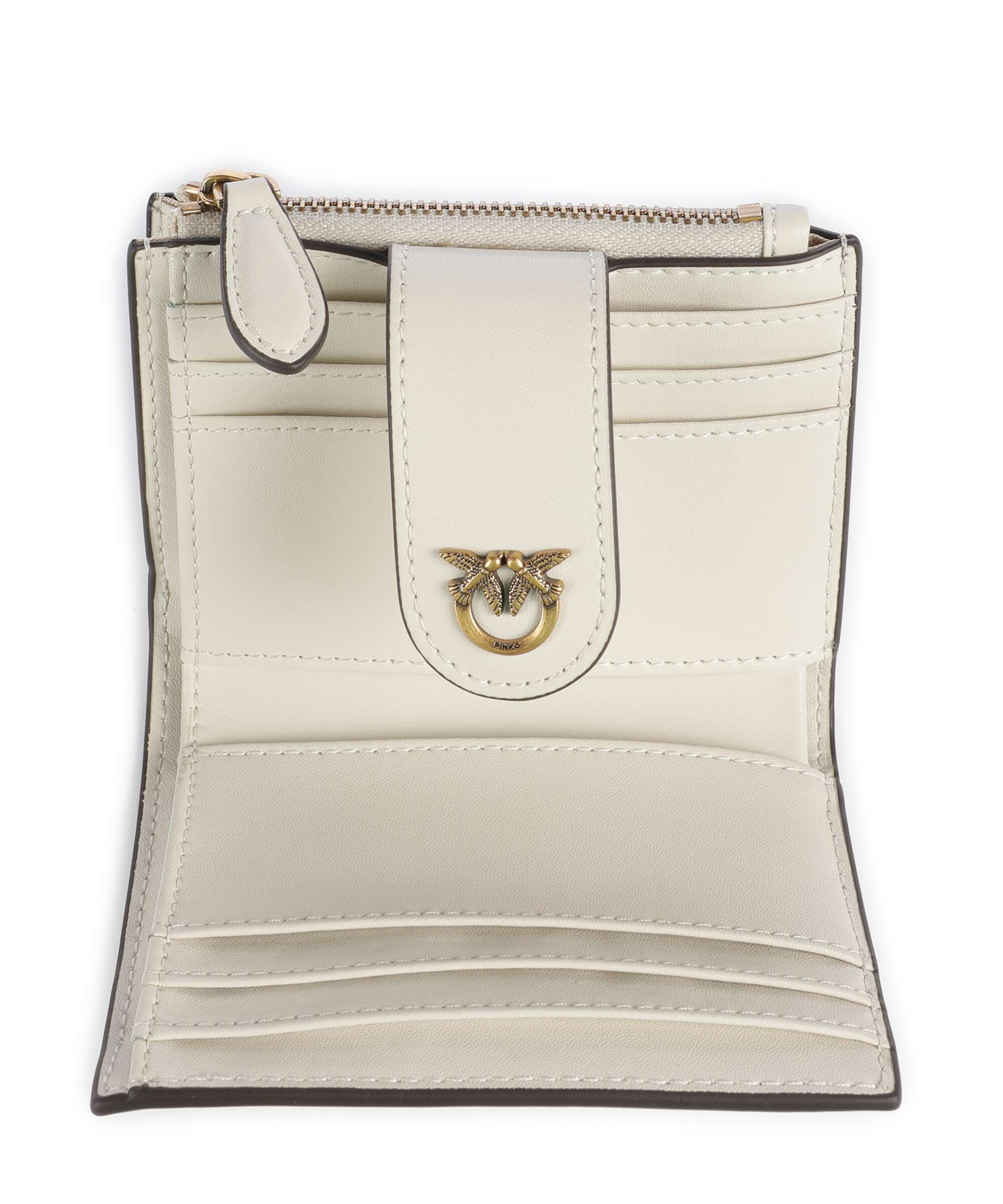 Pinko Portfel bianco seta/antique gold - Image 2