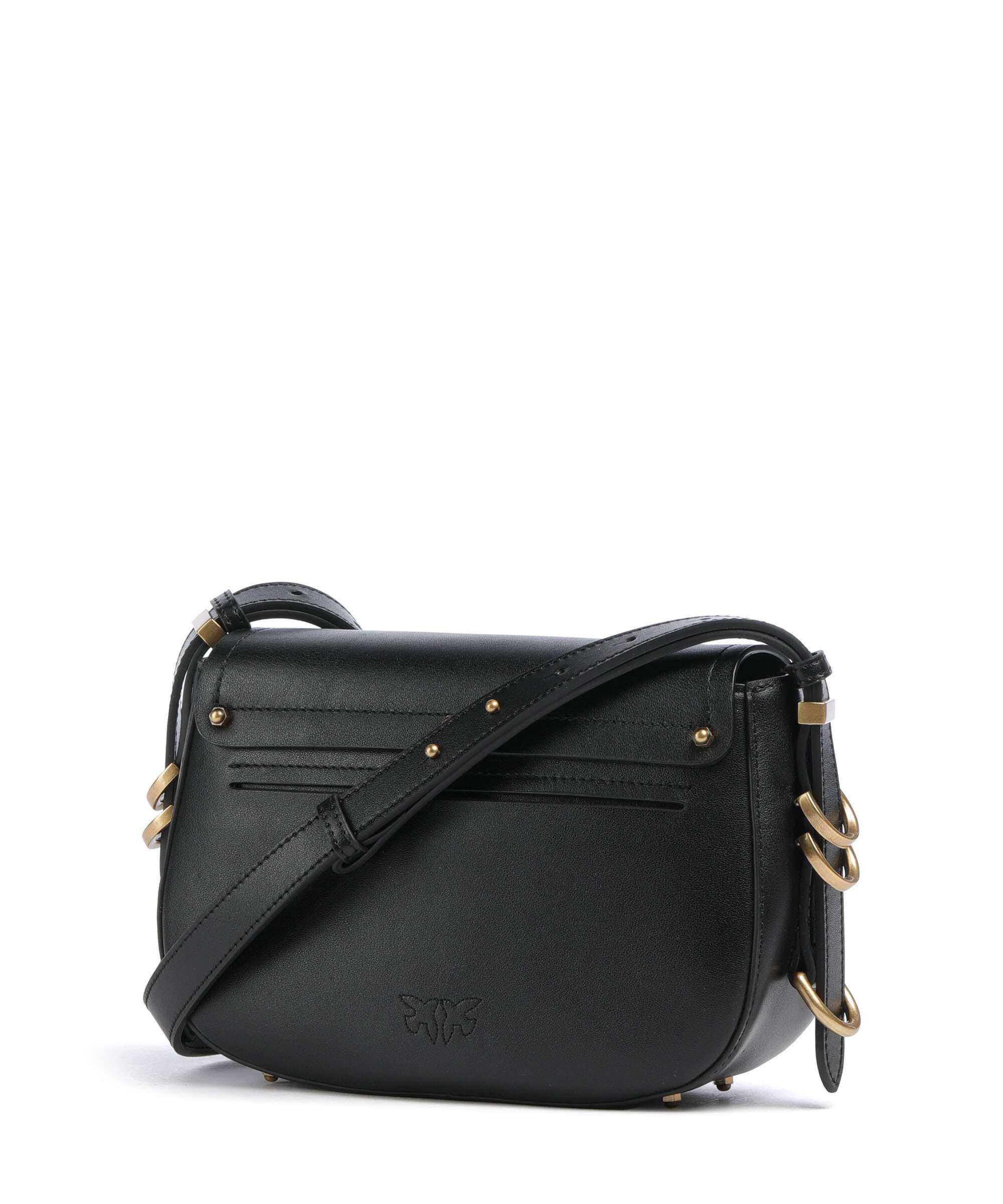Pinko Saddle Mini Torba przez ramię nero/antique gold - Image 2