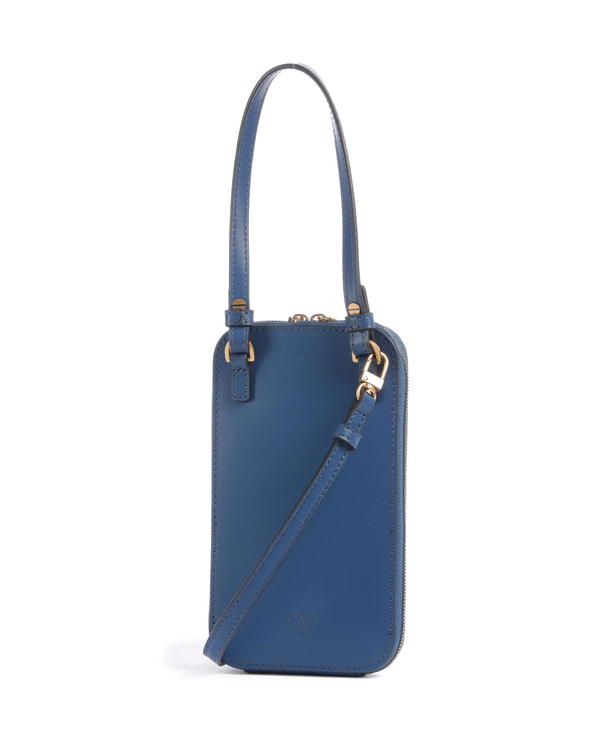 Pinko Torebka na telefon vero blu marino/antique gold - Image 2