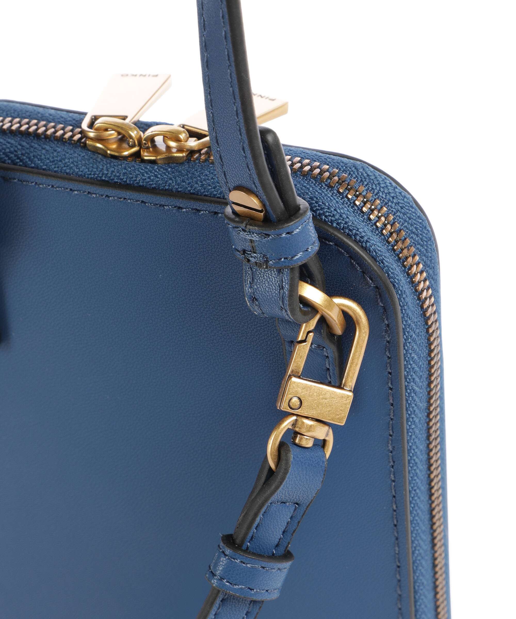 Pinko Torebka na telefon vero blu marino/antique gold - Image 4