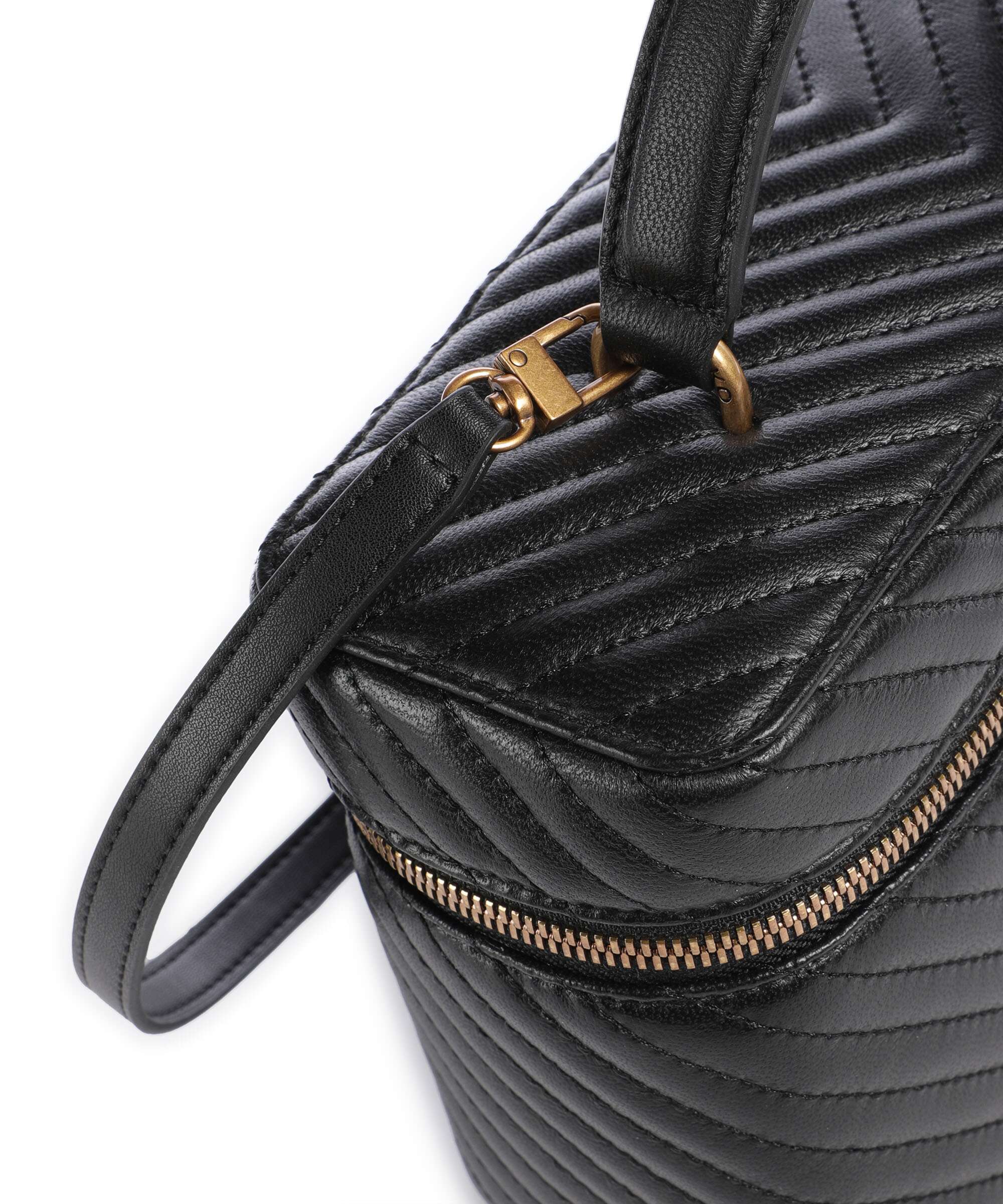 Pinko Vanity Classic Torebka nero/antique gold - Image 4