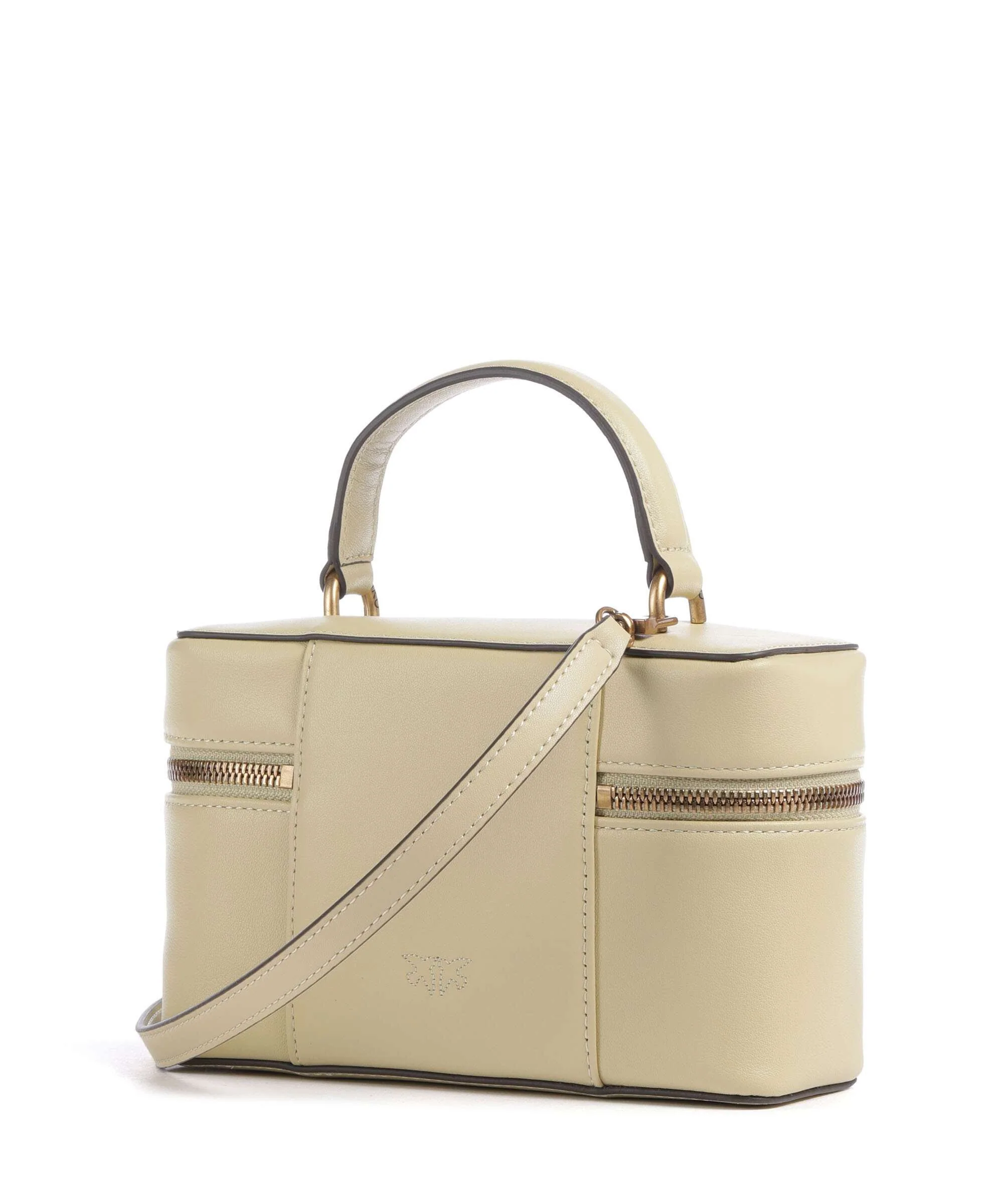 Pinko Vanity Mini Torba przez ramię giallo vaniglia/antique gold - Image 2