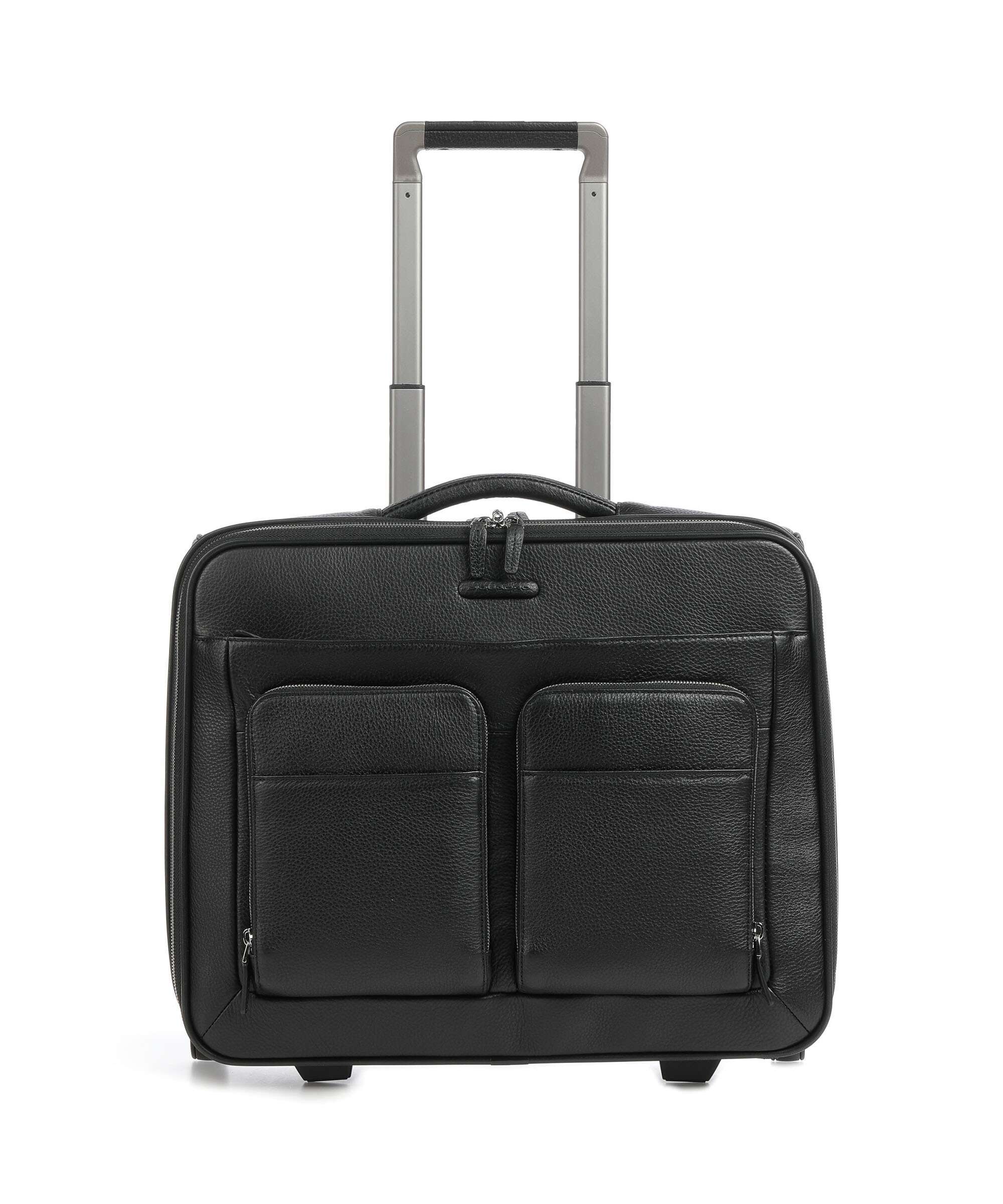 Piquadro Aktówka na kołach black