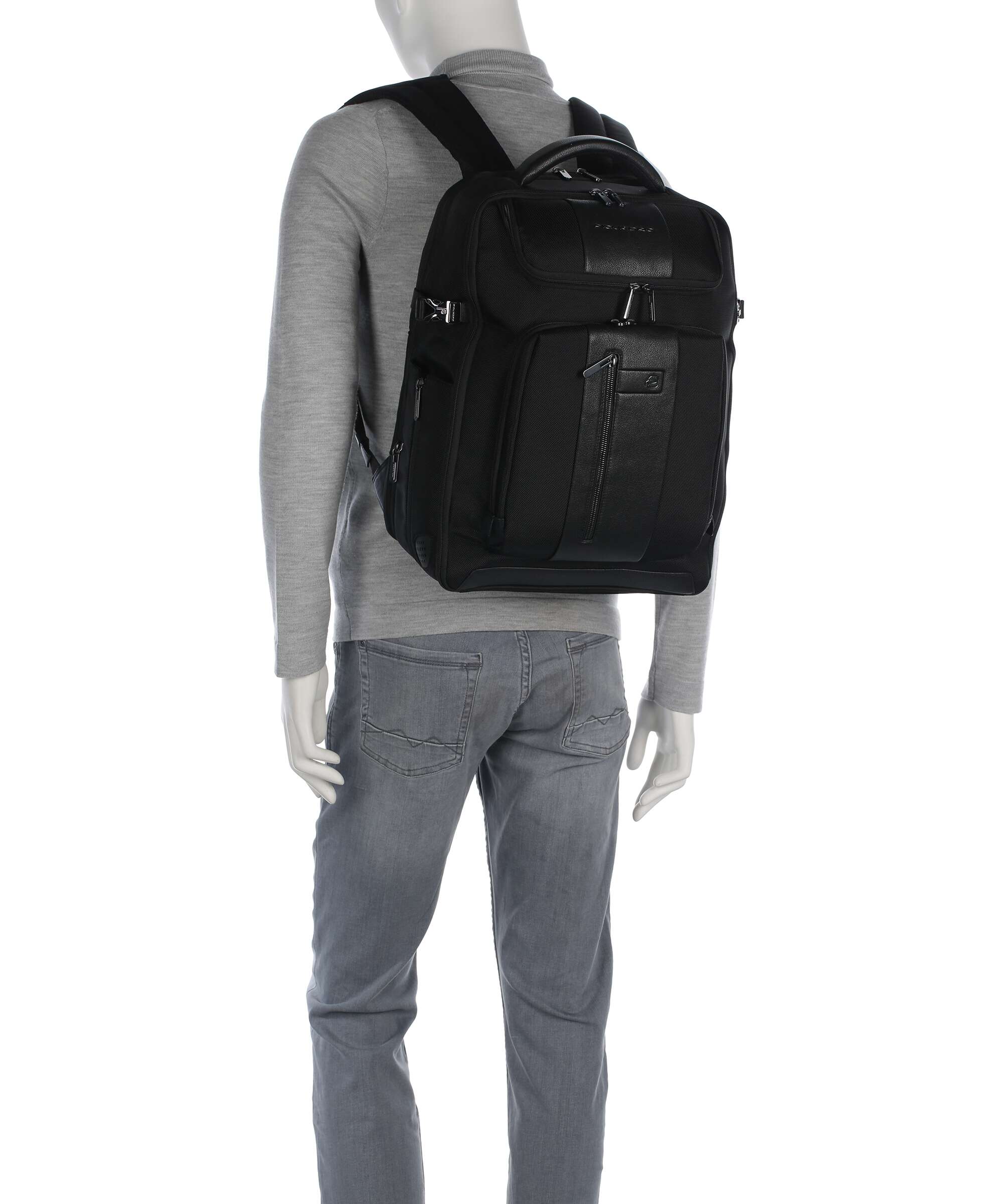 Piquadro Brief 2 Plecak podróżny black - Image 3