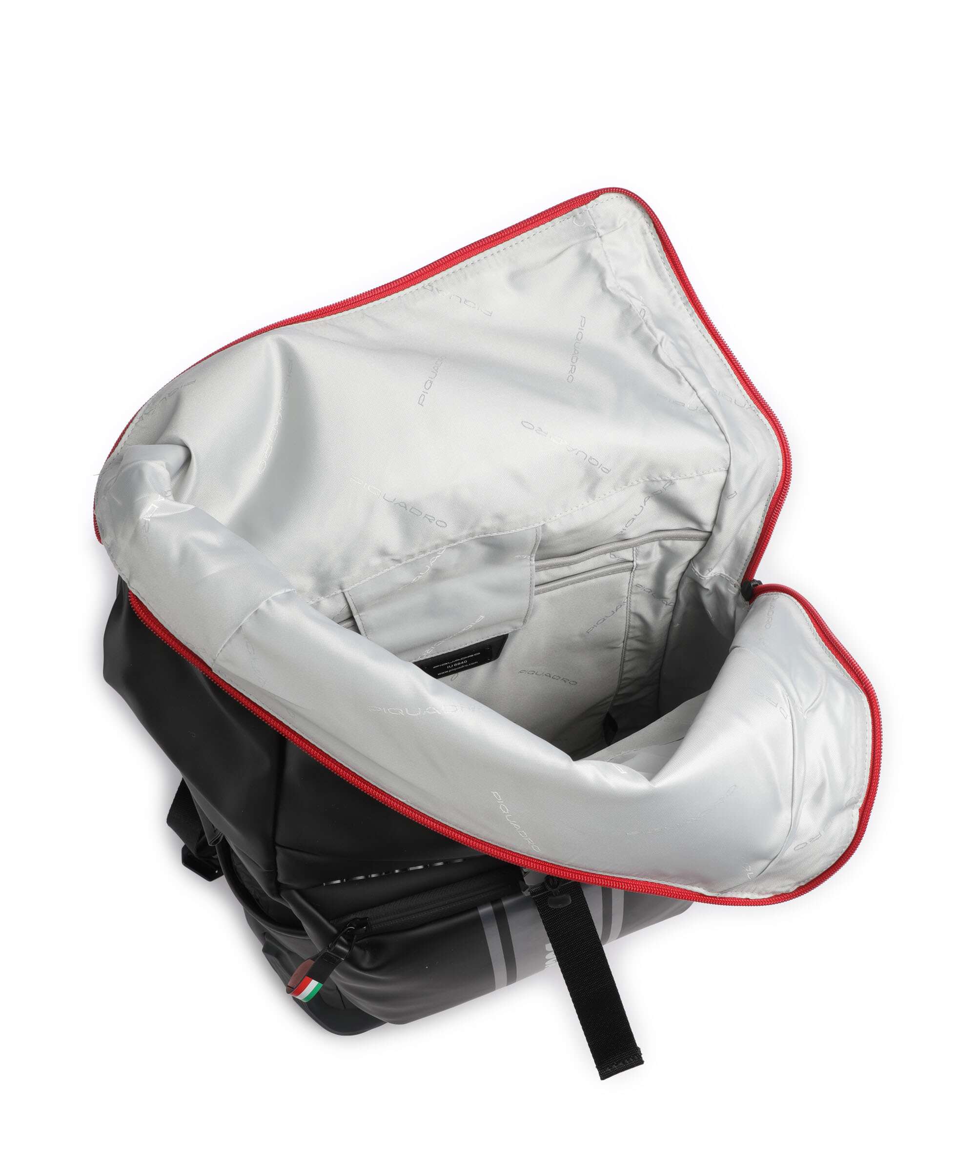 Piquadro Corner Special Ducati Plecak z rolowanym zamknięciem black - Image 7