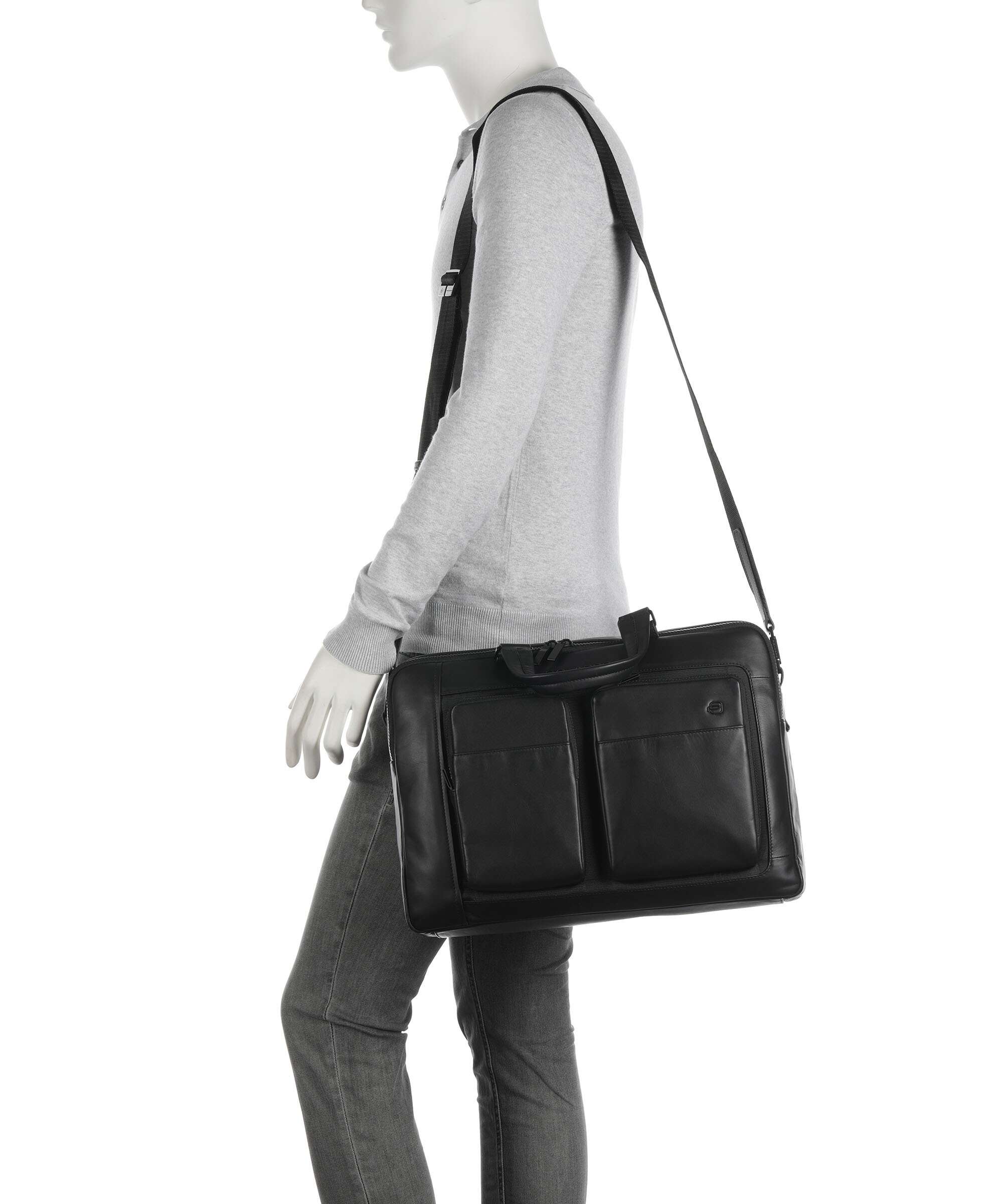 Piquadro Liko Torba na laptopa nero - Image 3