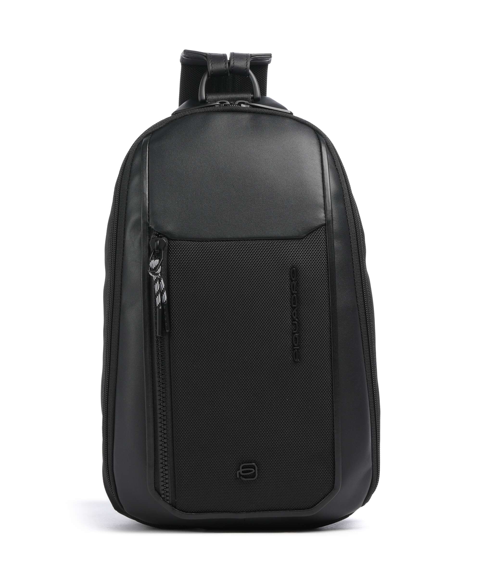 Piquadro Lyss Plecak na jedno ramię black