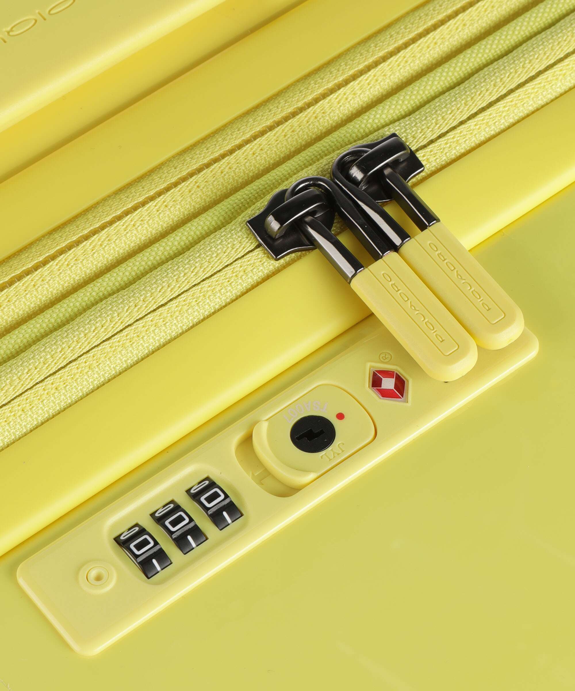Piquadro PQ Light L Walizka na 4 kołach giallo - Image 3