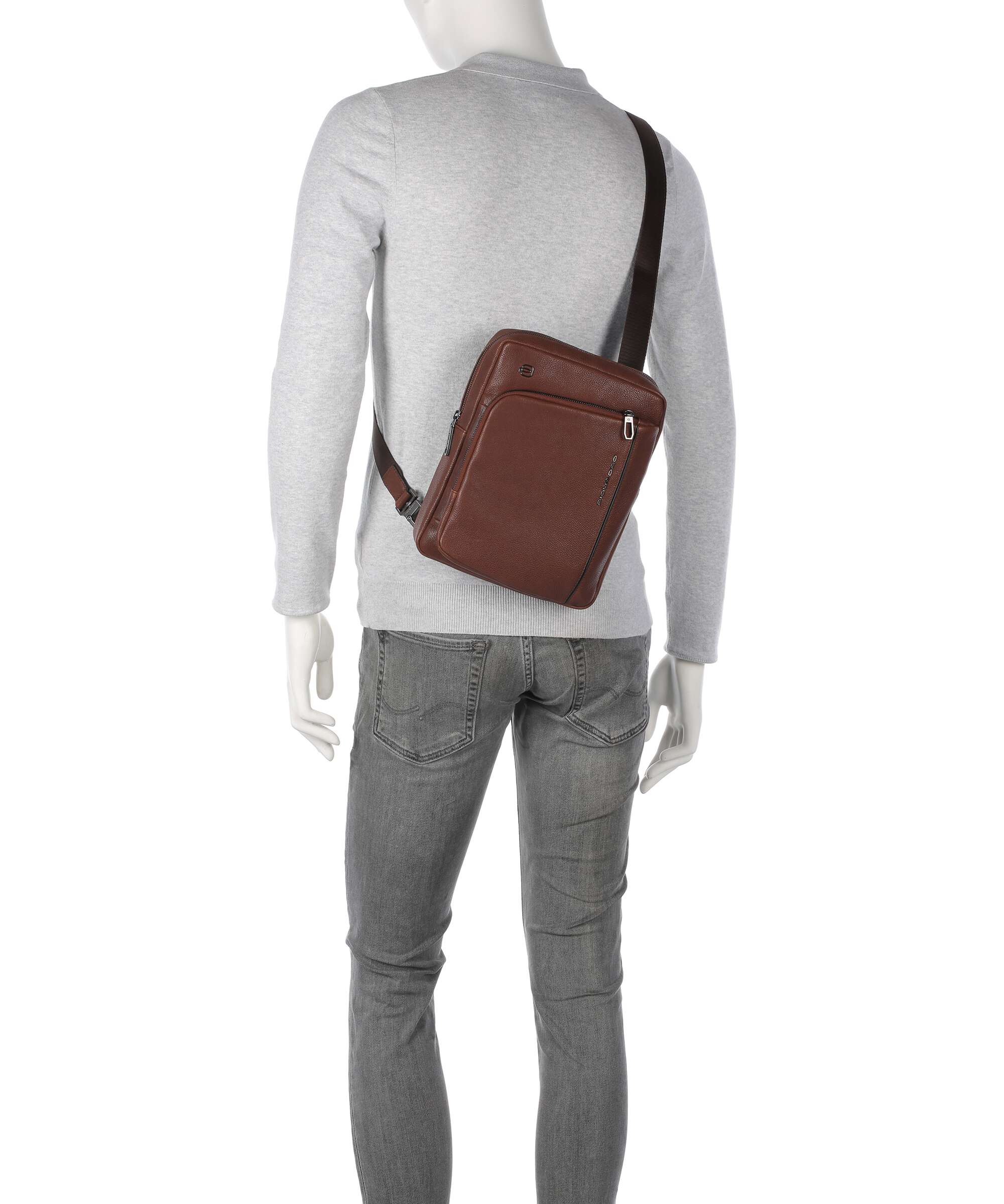 Piquadro S134 Torba przez ramię brown - Image 4