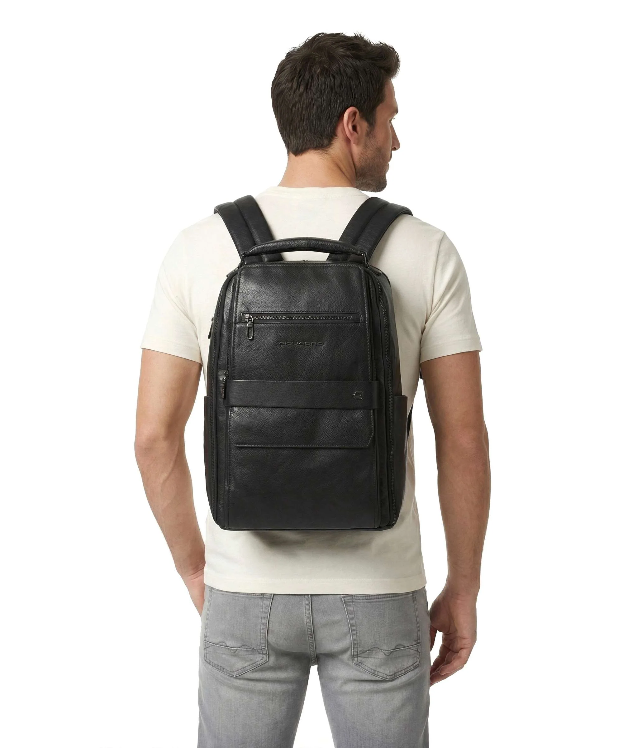 Piquadro Solm Plecak na laptopa black - Image 3