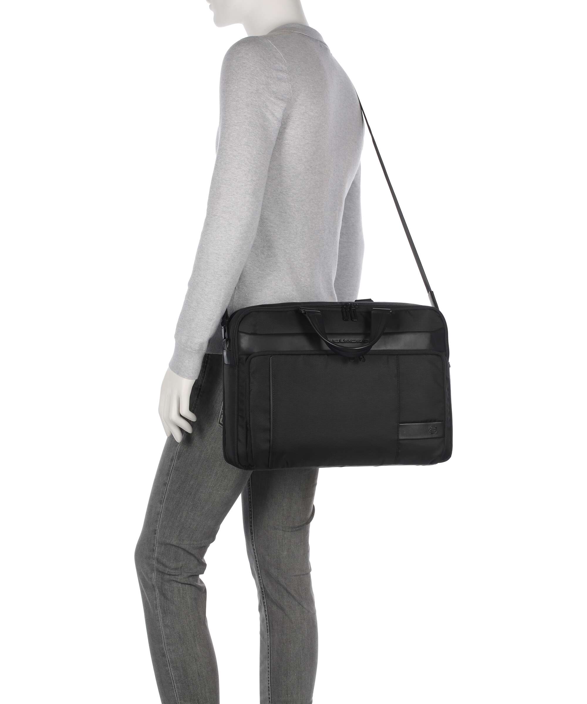 Piquadro W129 Aktówka nero - Image 3