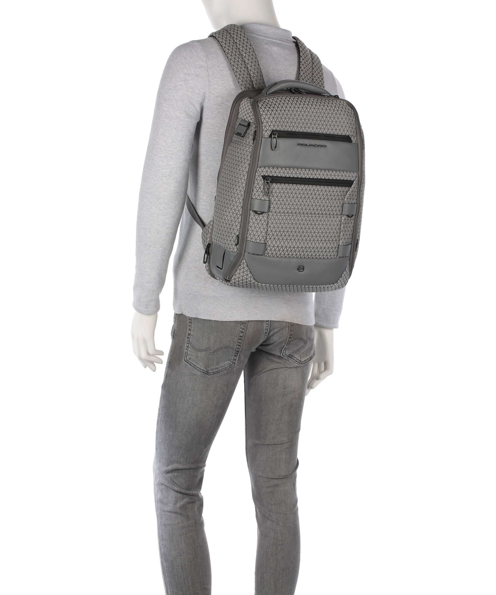 Piquadro W139 Plecak grigio - Image 3
