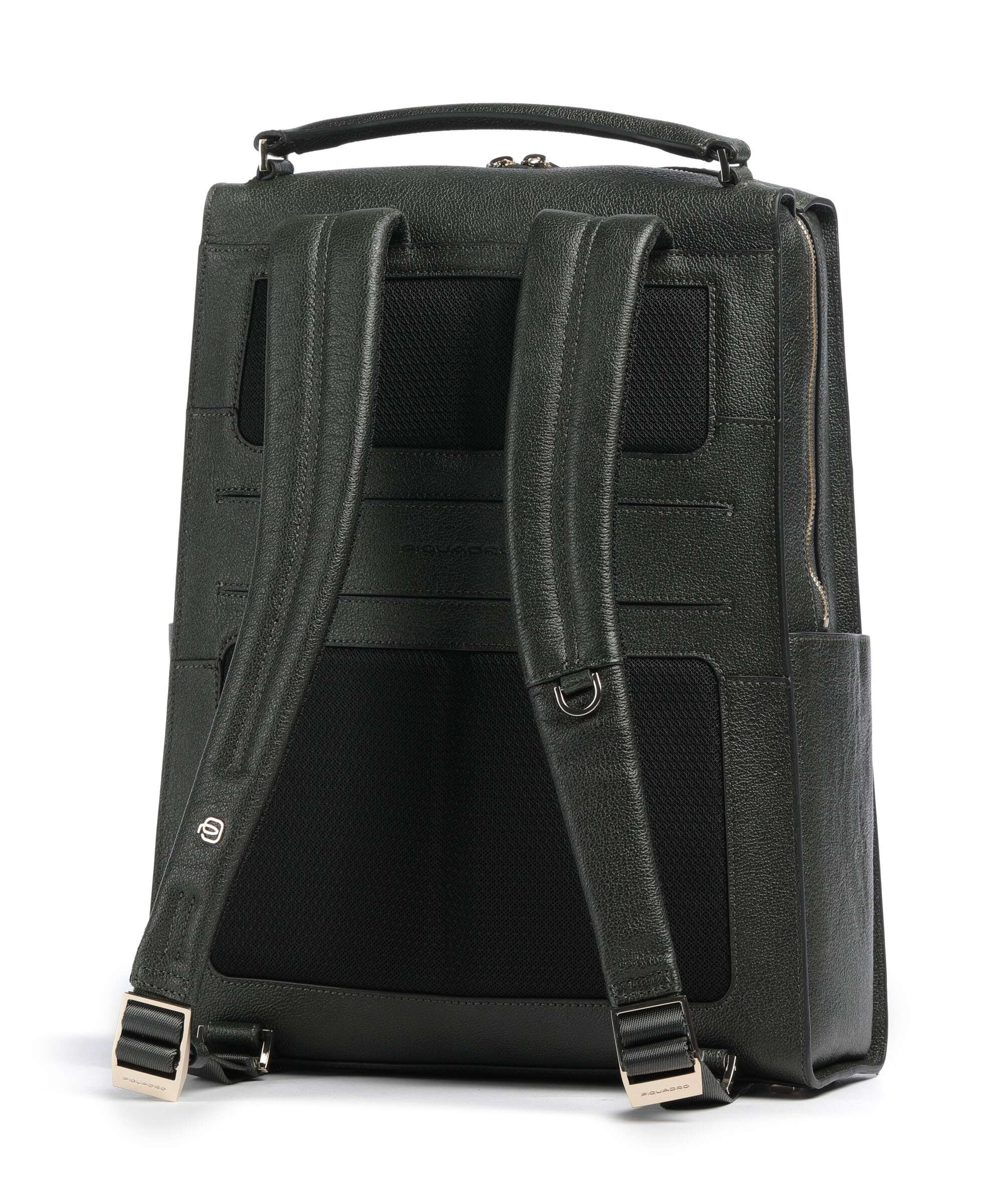 Piquadro W140 Plecak verde - Image 2