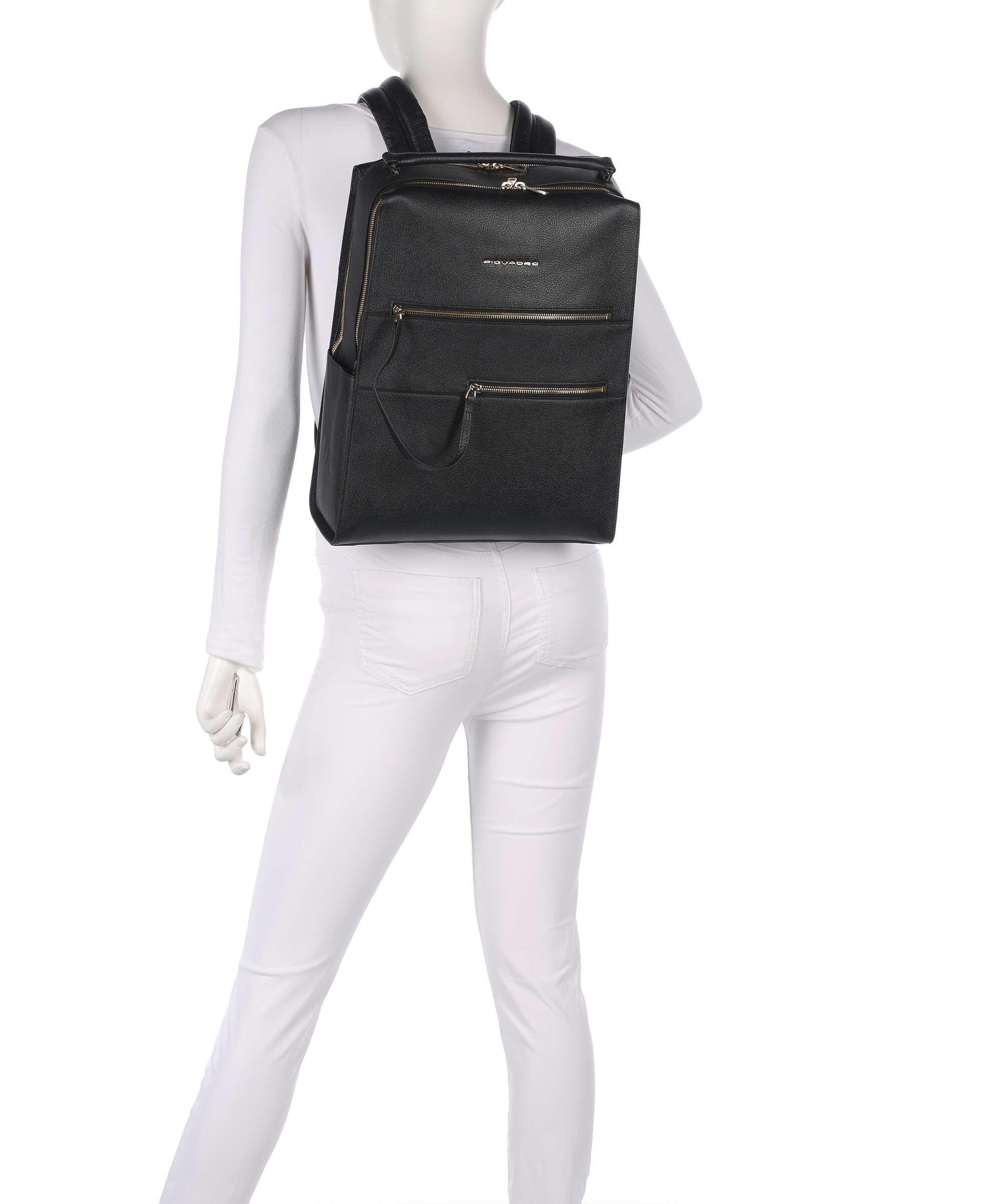 Piquadro W140 Plecak nero - Image 3