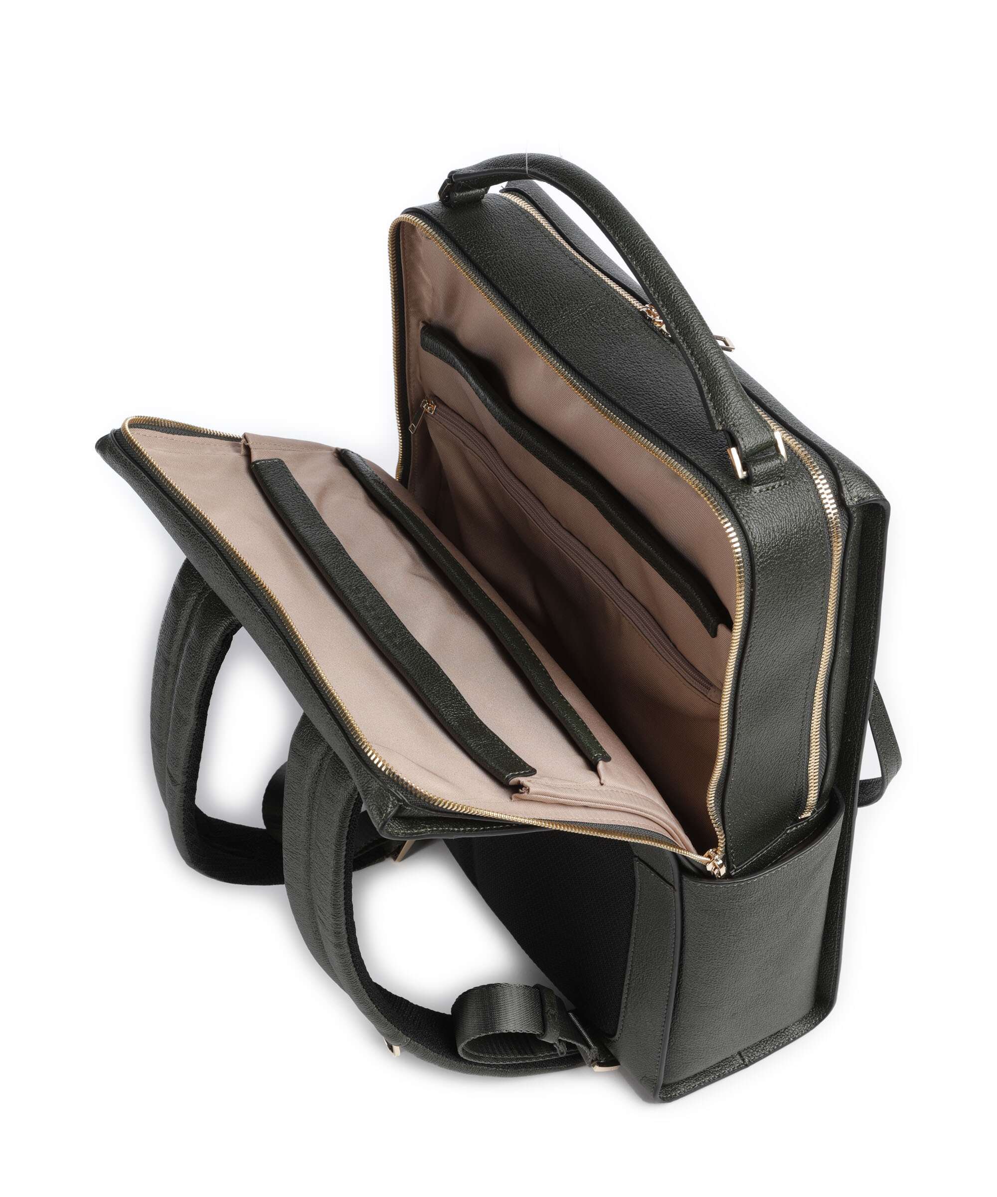 Piquadro W140 Plecak verde - Image 5
