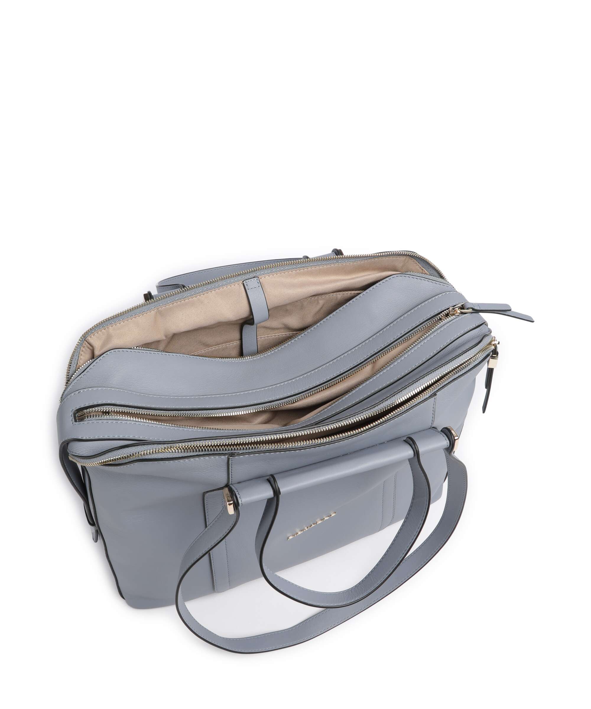Piquadro W92T Torba na zakupy light blue - Image 6