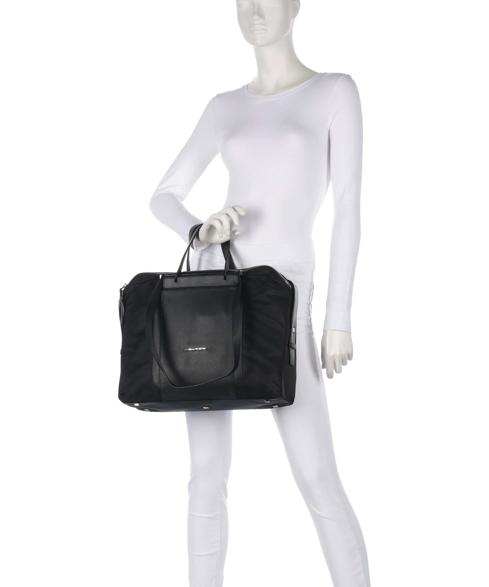 Piquadro W92T Torba na zakupy black - Image 3