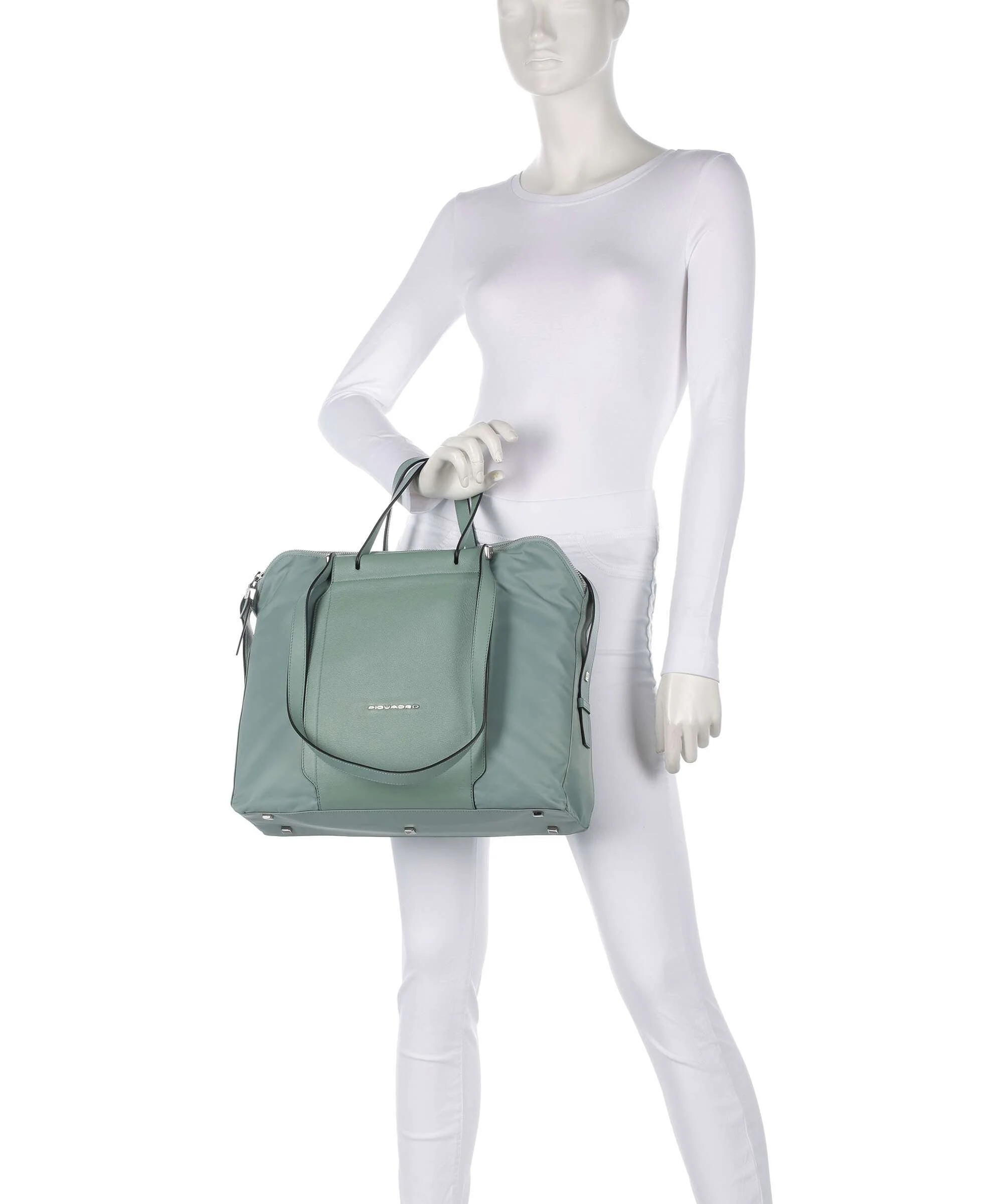 Piquadro W92T Torba na zakupy green - Image 3