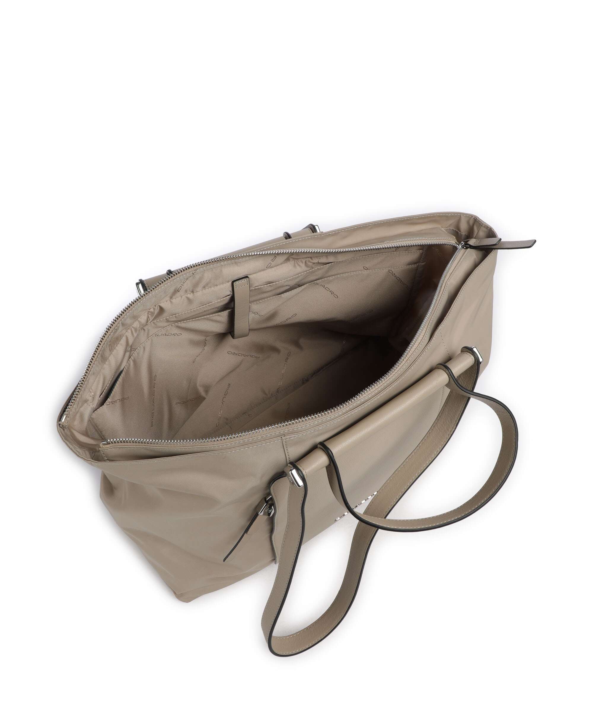 Piquadro W92T Torba na zakupy beige - Image 5